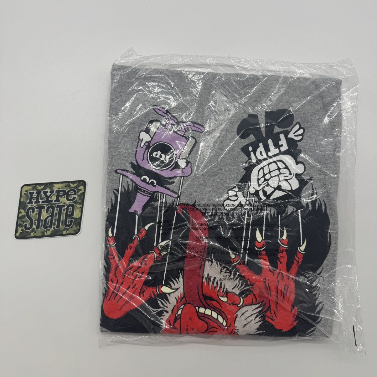 Fuck The Population FTP Krampus Tee Heather Gray Size US L / EU 52-54 / 3 - 2 Thumbnail