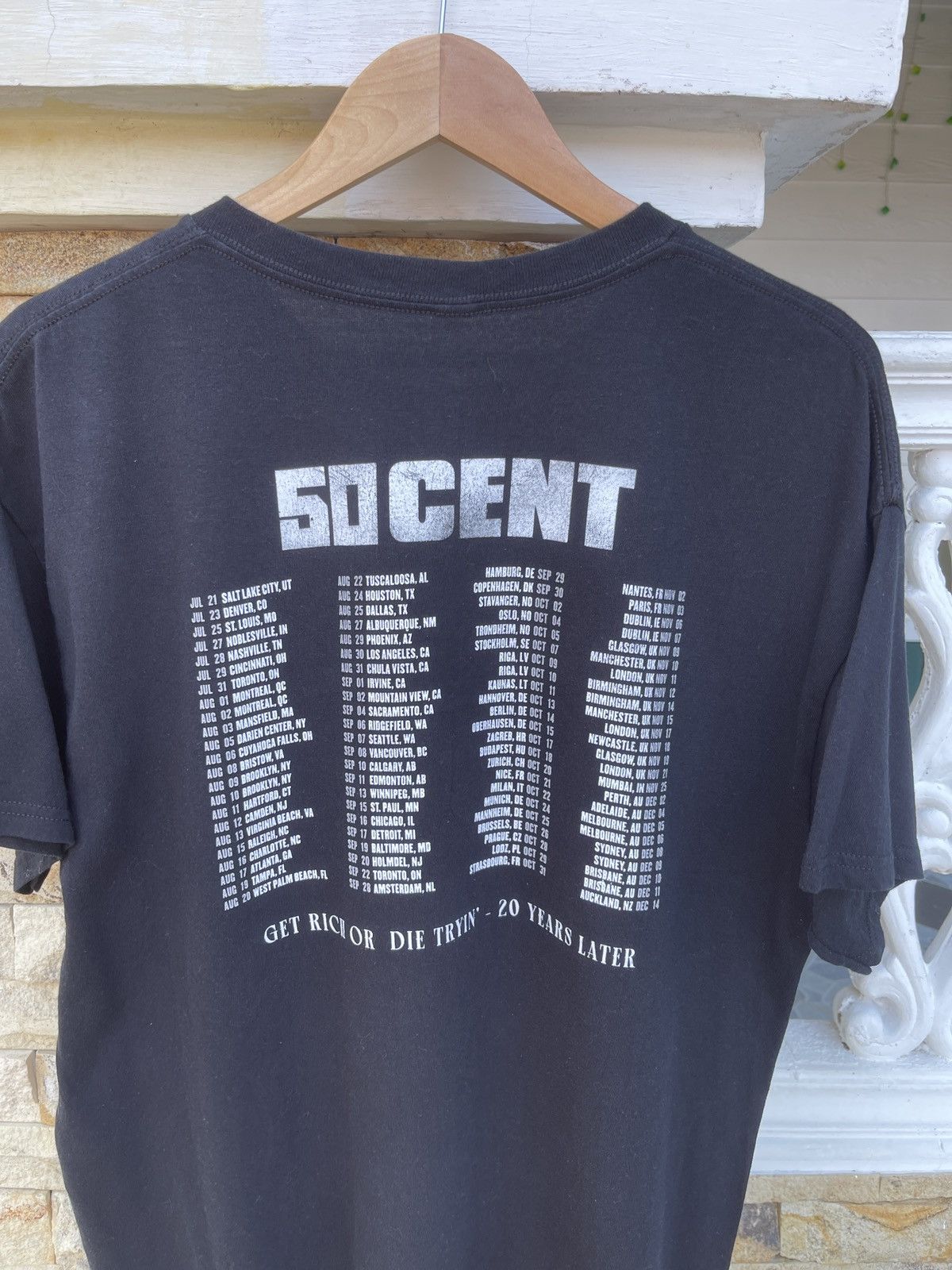 50 Cent Rare🔥Vintage 50 Cent ERD GRUNGE TEE Size US L / EU 52-54 / 3 - 4 Thumbnail