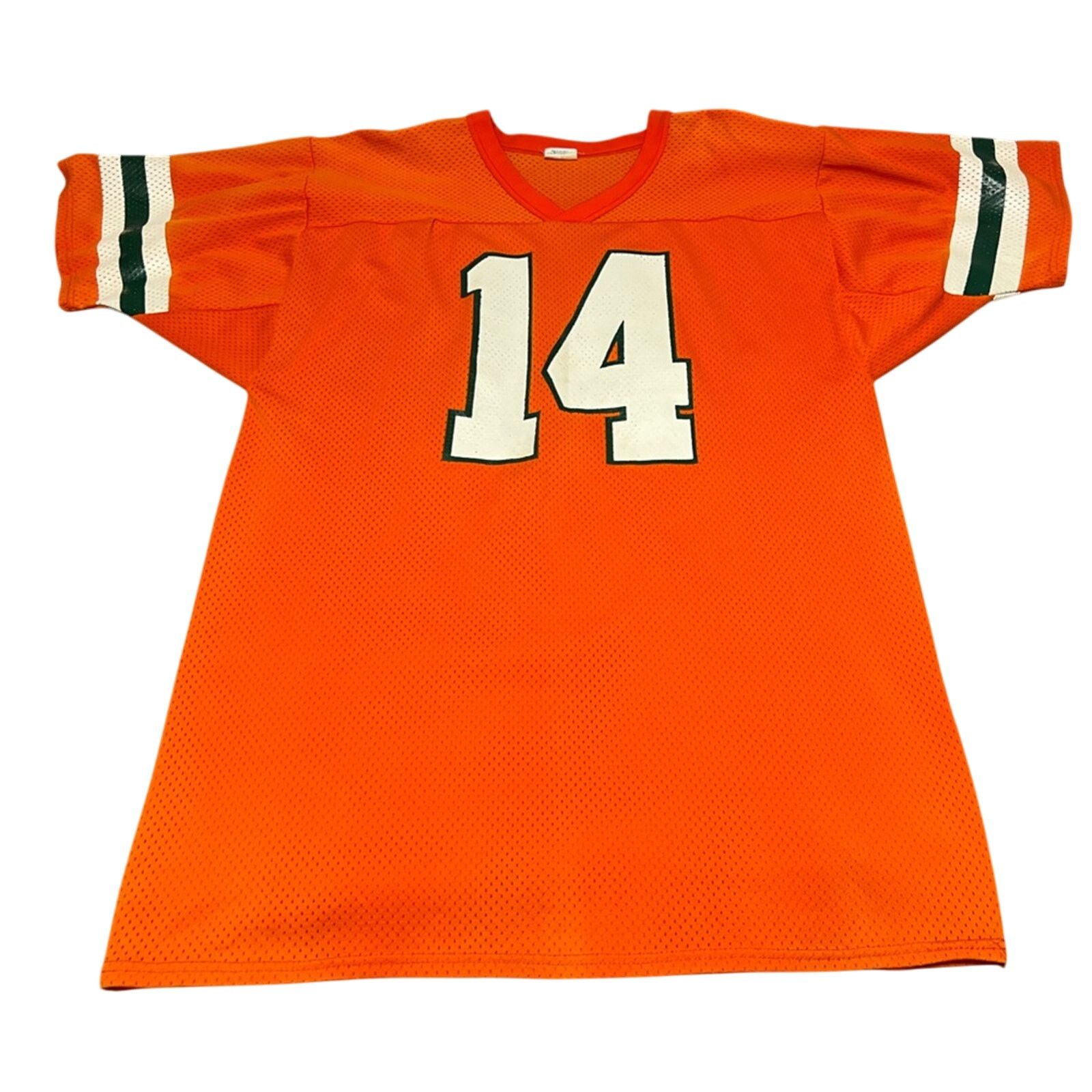 Vintage Vintage 80s Hurricanes Jersey Vinny Testaverde Authentic 1/1 Size US XL / EU 56 / 4 - 1 Thumbnail