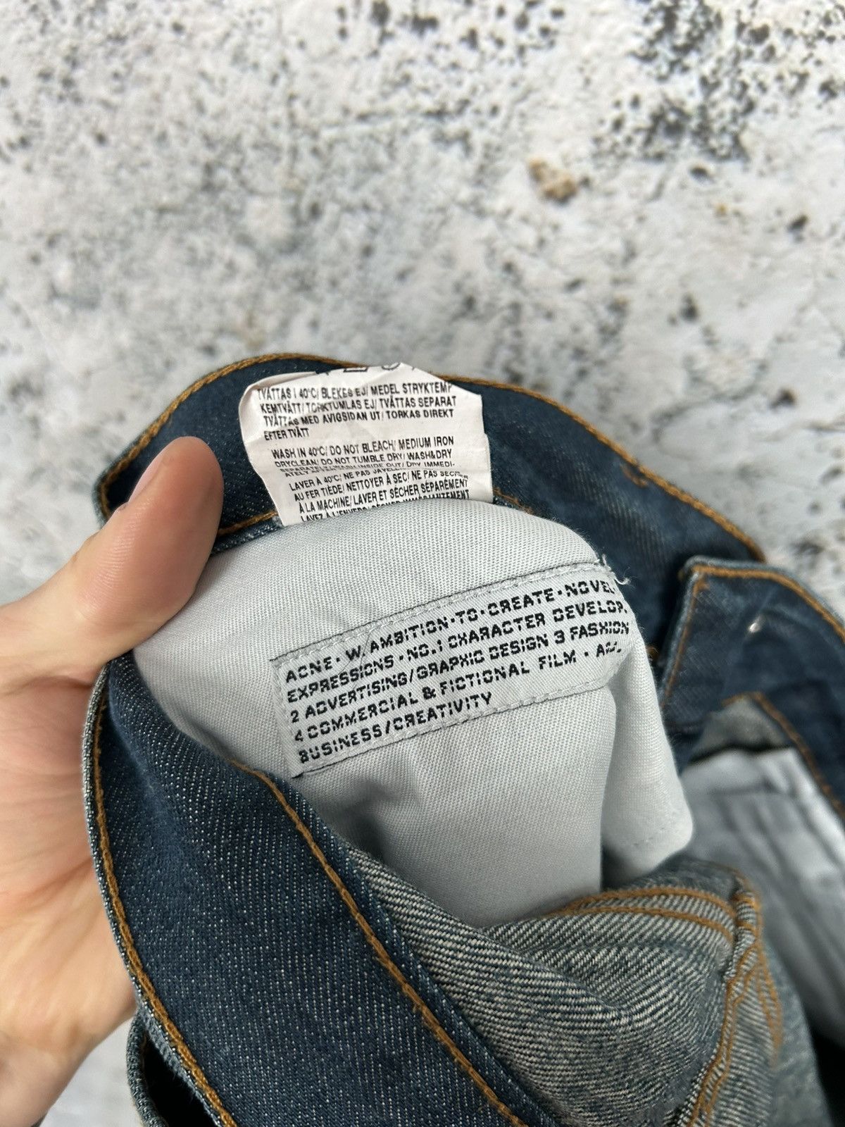 Acne Studios Vintage Acne Jeans Avant Garde Denim Pants Grunge Punk Rock Size US 30 / EU 46 - 9 Thumbnail