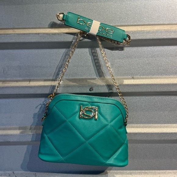 Bebe NWT BEBE GIO DOME TEAL CROSSBODY Size ONE SIZE - 2 Thumbnail