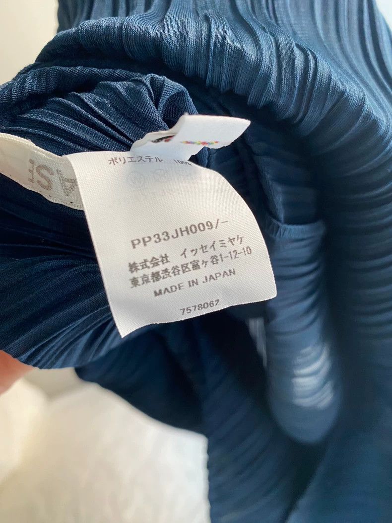 Issey Miyake Issey Miyake size:one size Dark blue pleated dress Size S / US 4 / IT 40 - 2 Thumbnail