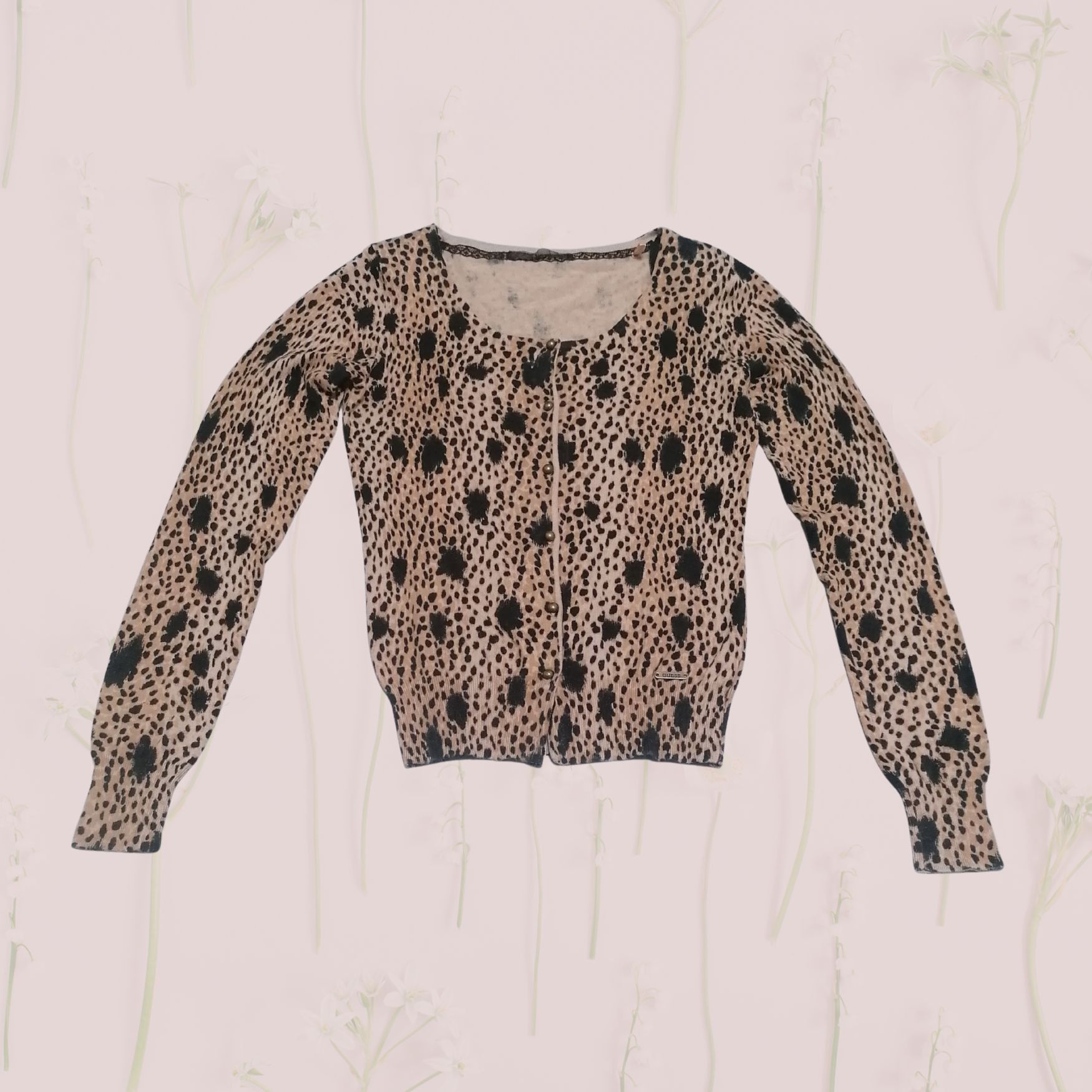 Guess Guess cardigan with animal print Size S / US 4 / IT 40 - 2 Thumbnail