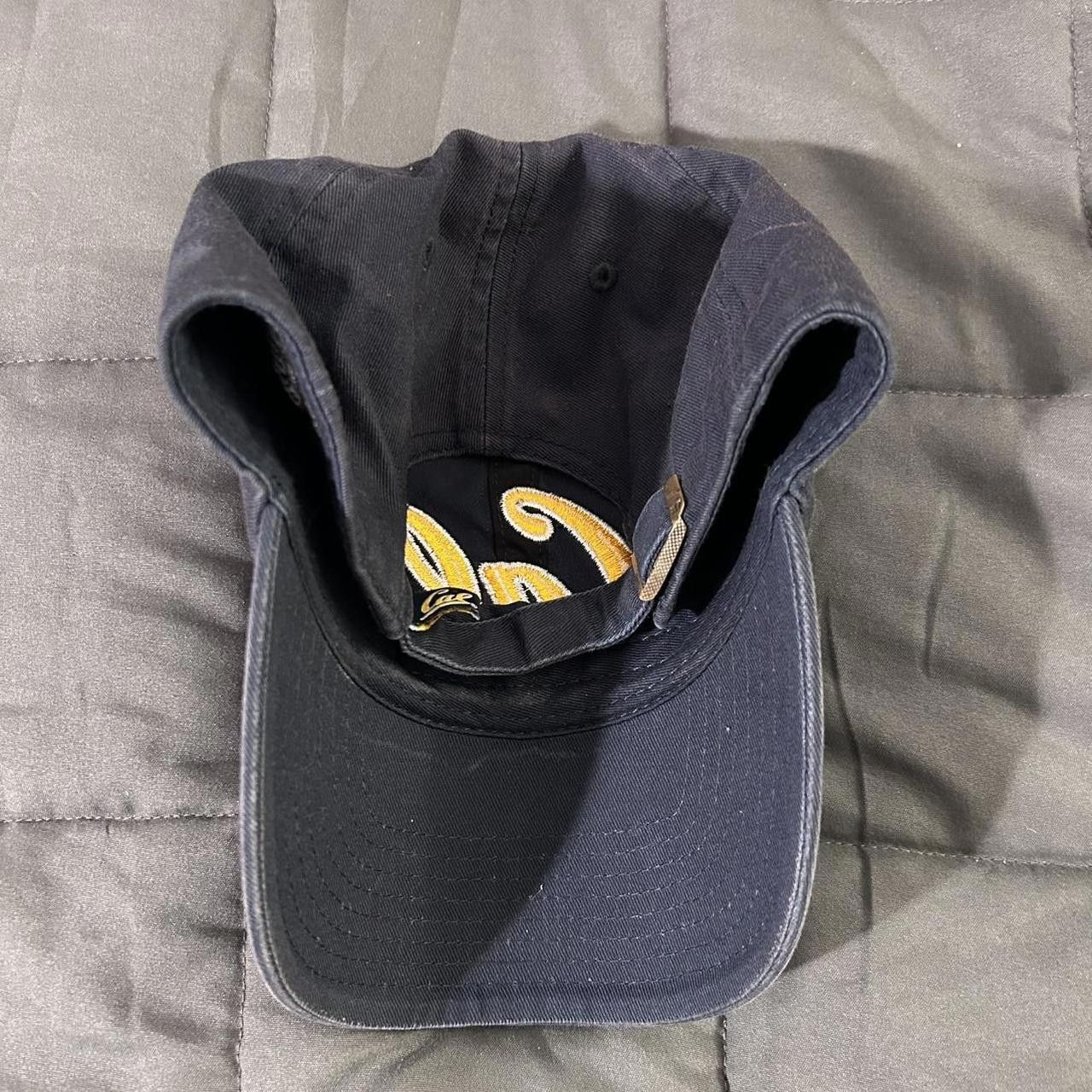 Designer 47 Men's Navy and Yellow Hat Size ONE SIZE - 2 Thumbnail