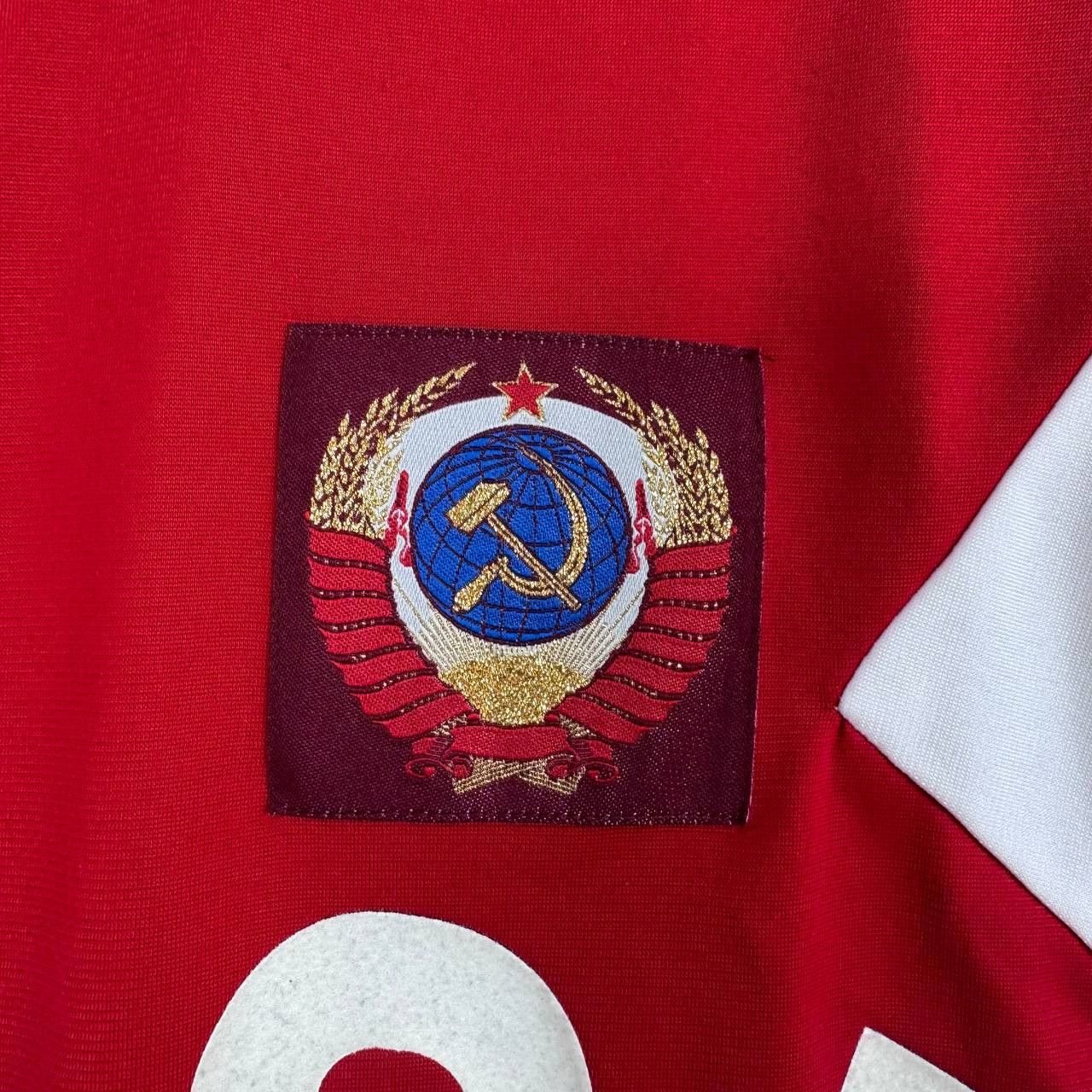Adidas Adidas USSR Jersey Red #9 Vintage CE2342 Style Mens Size XS Size US XS / EU 42 / 0 - 9 Thumbnail