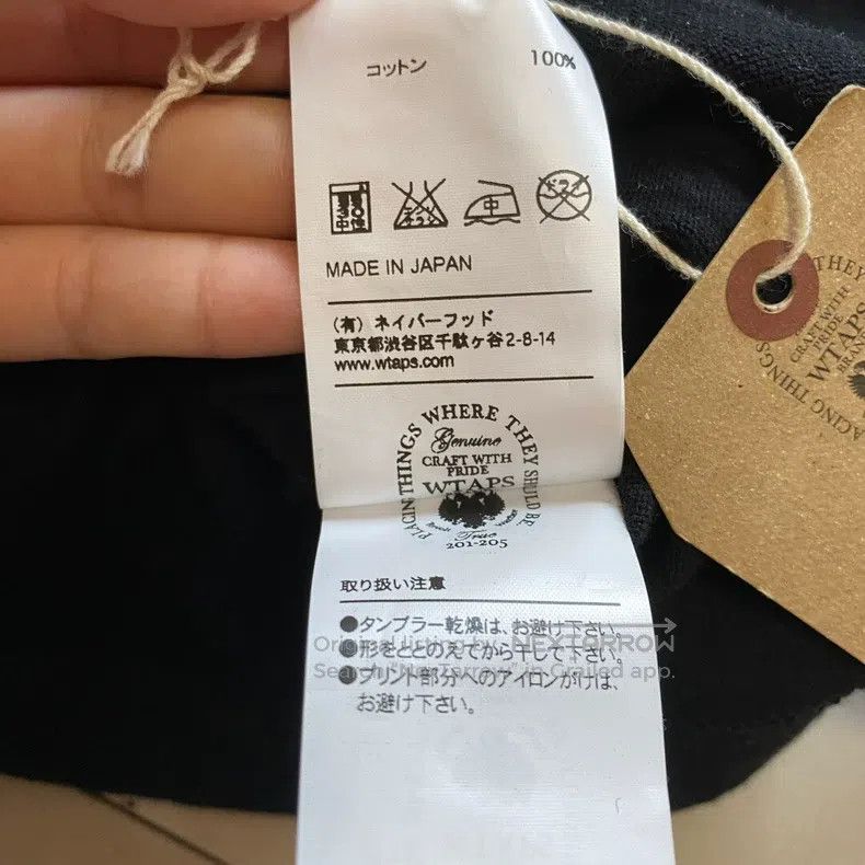 Wtaps Wtaps Black hoodie Size US L / EU 52-54 / 3 - 6 Thumbnail