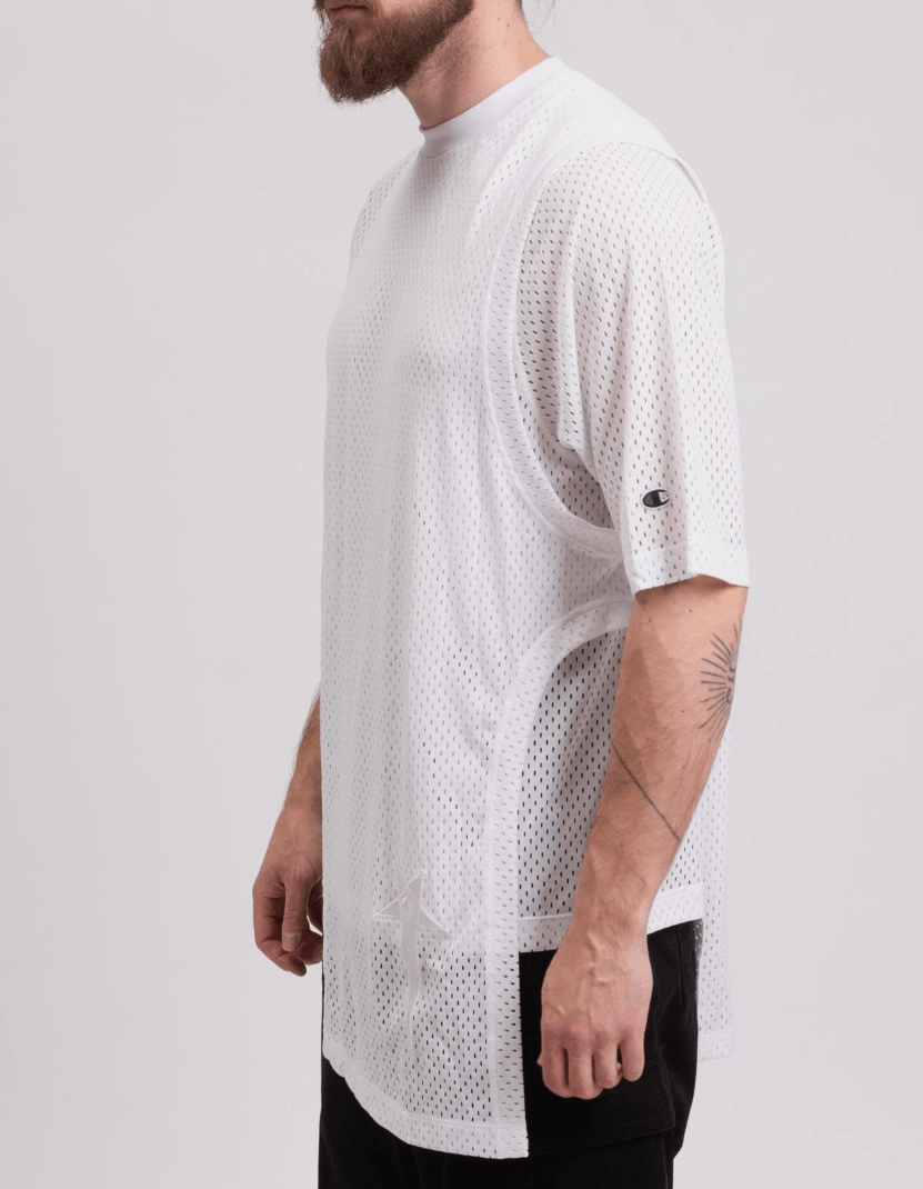 Champion × Rick Owens Rick Owens Mesh Sweatshirt Size US S / EU 44-46 / 1 - 2 Thumbnail
