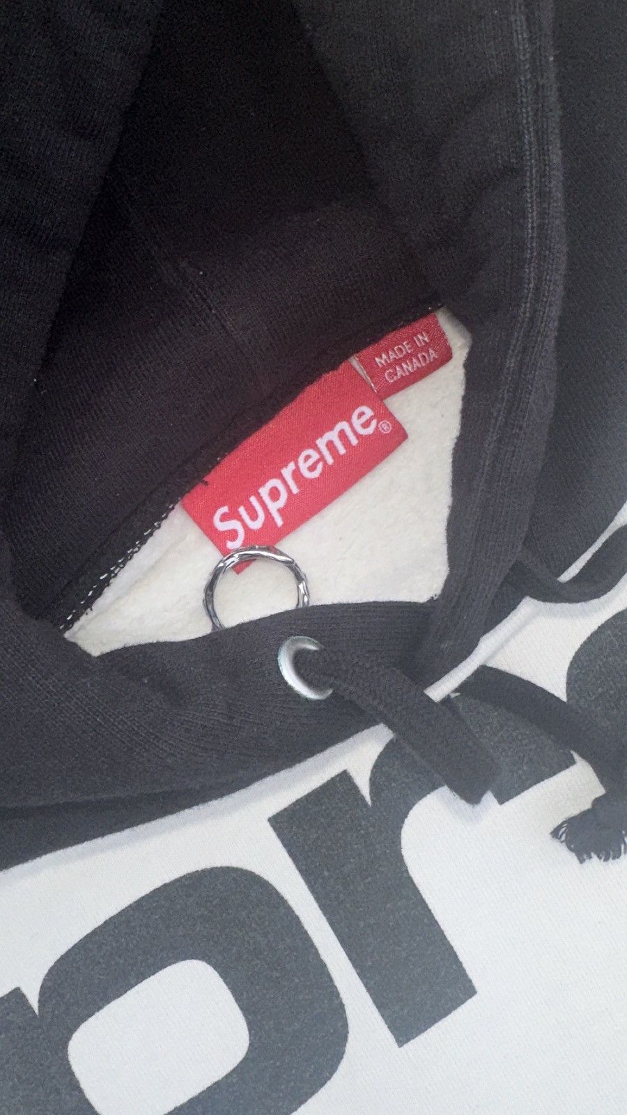 Supreme Supreme Blocked Hooded Sweatshirt FW17 Size US XL / EU 56 / 4 - 8 Thumbnail