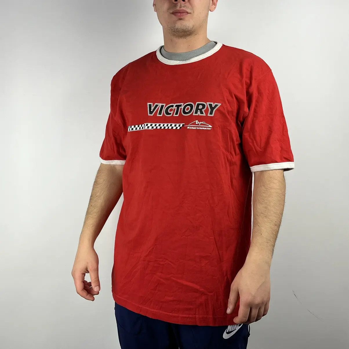 Formula 1 Michael Schumacher Tshirt victory racing size XLarge Size US XL / EU 56 / 4 - 1 Thumbnail