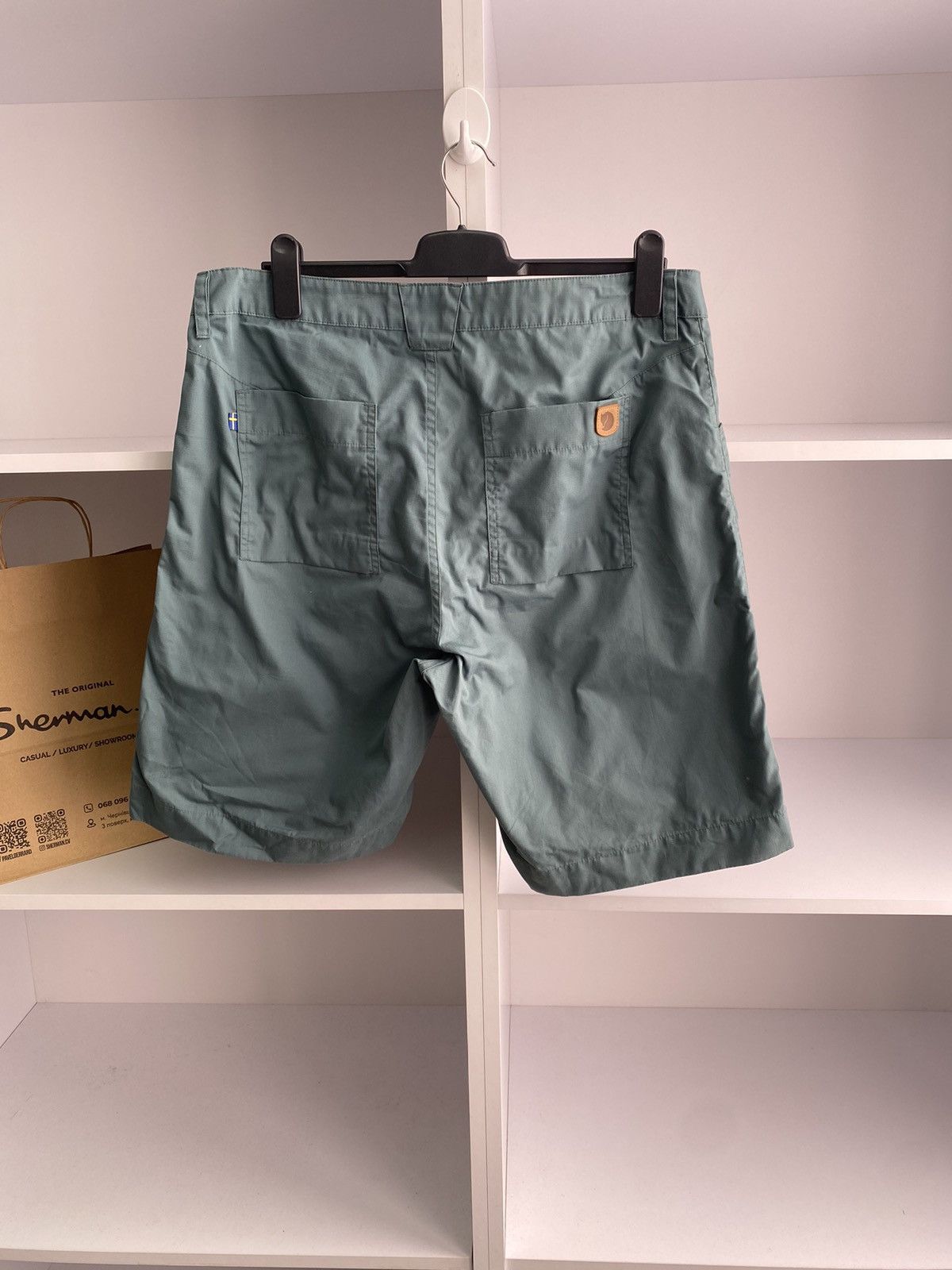 Fjallraven × Vintage Vintage Fjallraven G-1000 outdoor shorts Size US 35 - 9 Thumbnail