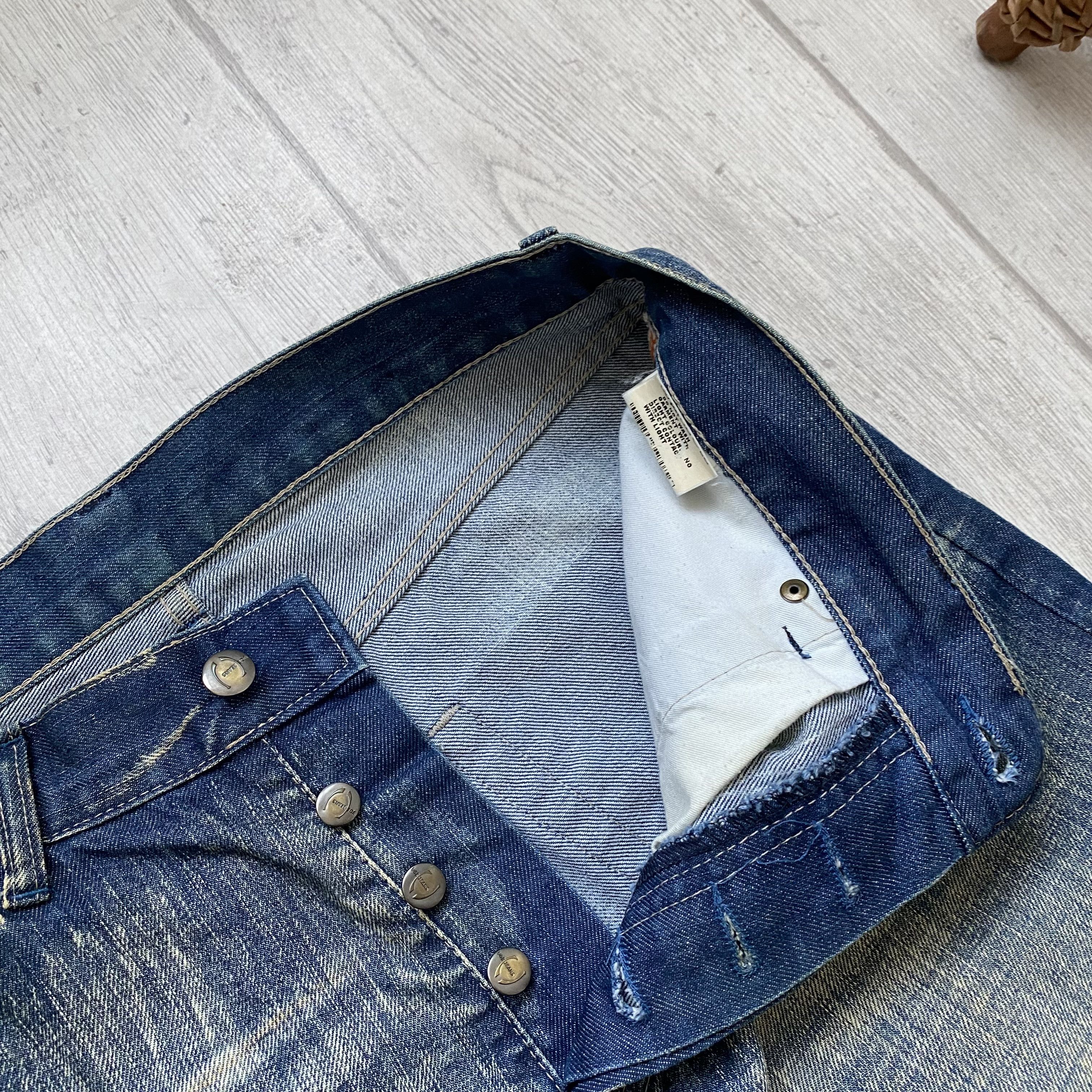 Hysteric Glamour 👖Vintage Amazing Jeans Japanese washed Denim Diesel style Size US 32 / EU 48 - 5 Thumbnail