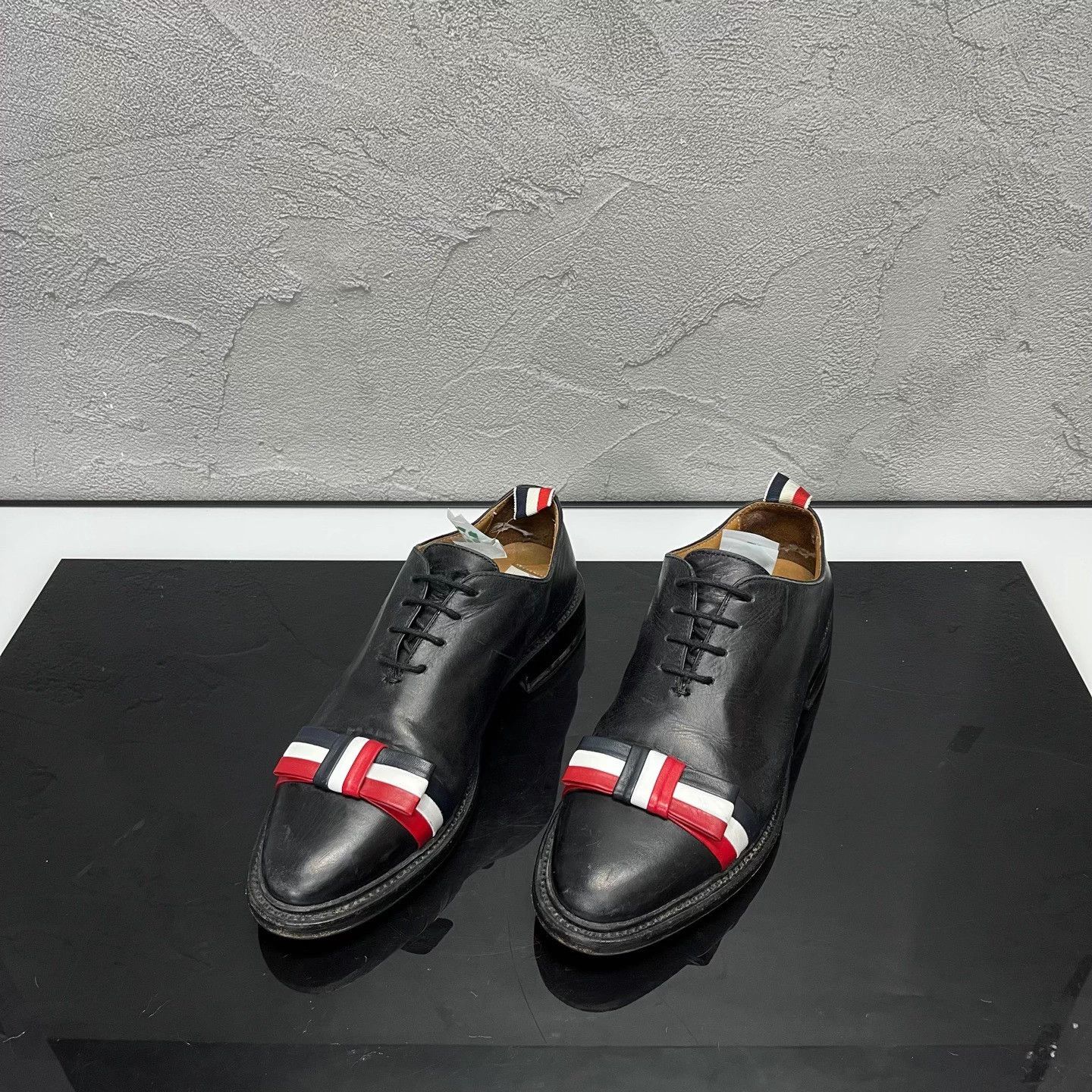 Thom Browne Thom Browne Classic Bow Leather Shoes 37 Size US 6 / IT 36 - 1 Thumbnail