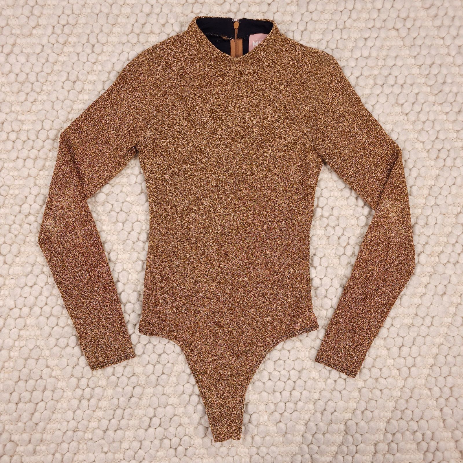Show Me Your MuMu Show Me Your Mumu Party Time Bodysuit Gold Sz Small Size S / US 4 / IT 40 - 5 Thumbnail