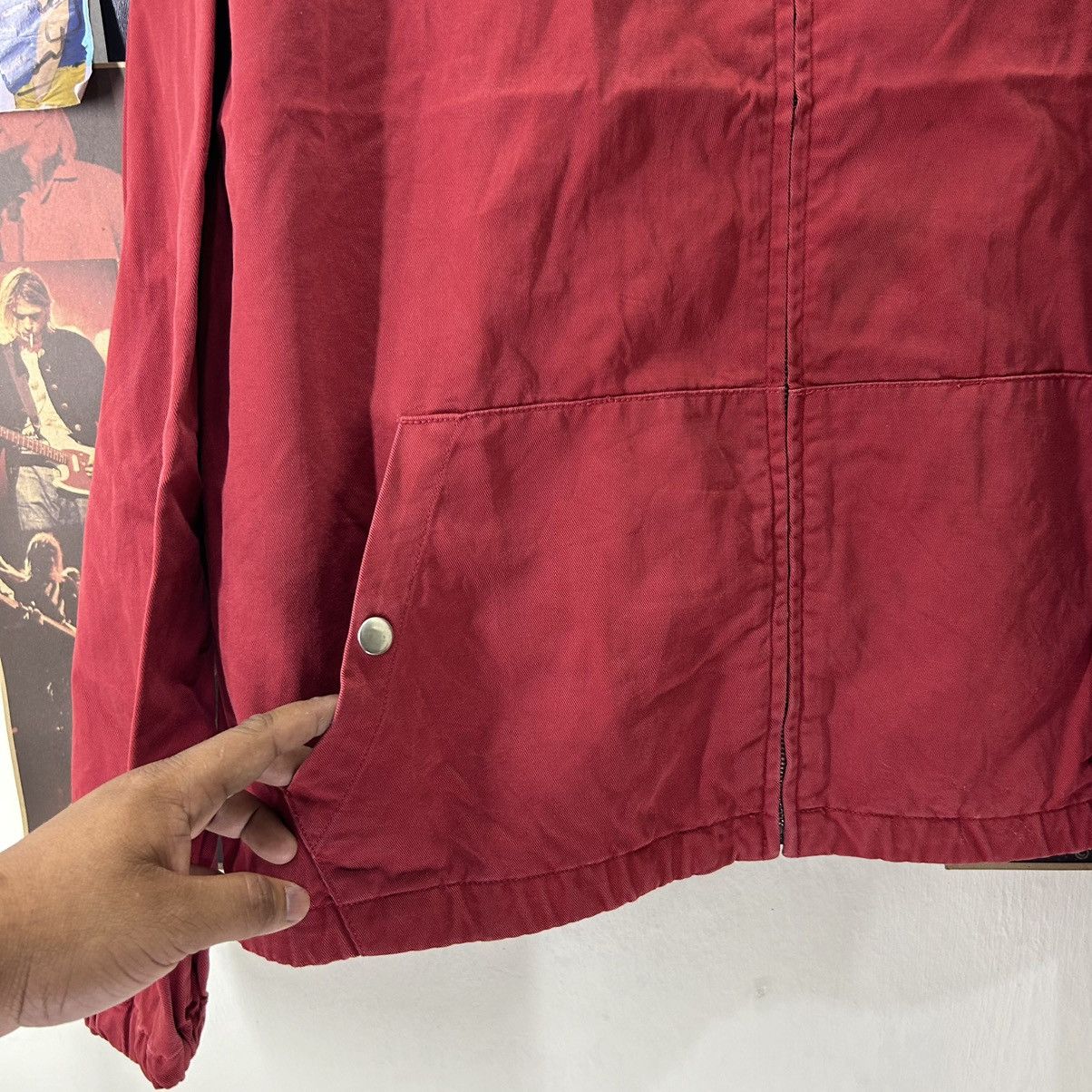 Ralph Lauren Vintage Polo Ralph Lauren Red Zipper Jacket Size US XL / EU 56 / 4 - 3 Thumbnail