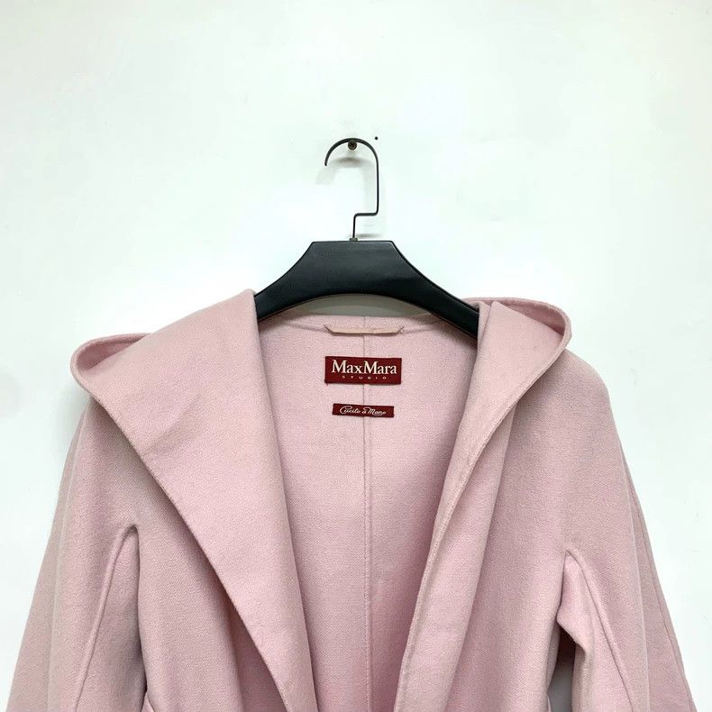 Max Mara Max Mara Pink hooded coat Size XS / US 0-2 / IT 36-38 - 3 Thumbnail