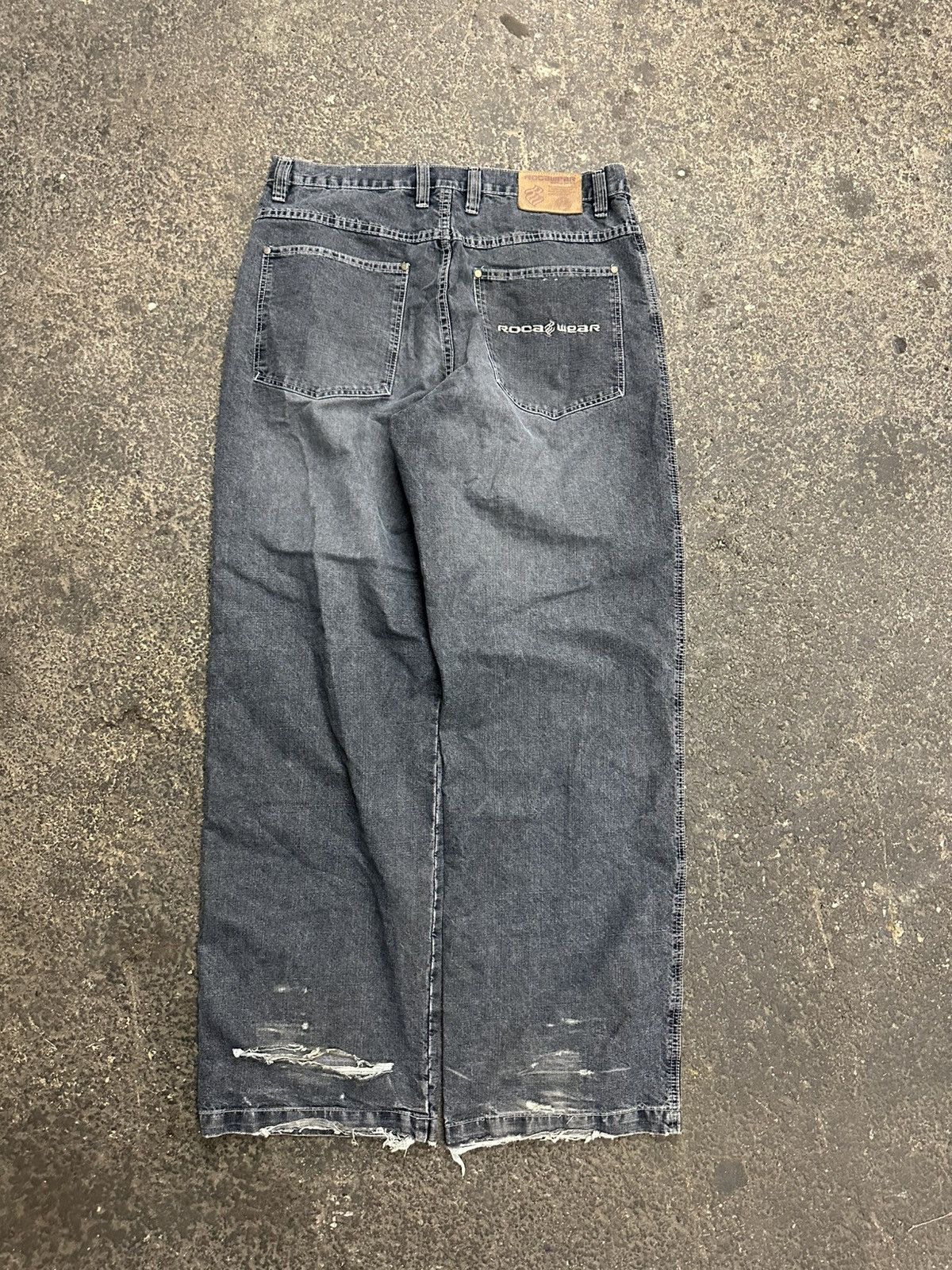 Rocawear × Vintage Y2K Rocawear baggy pants Size US 34 / EU 50 - 1 Thumbnail