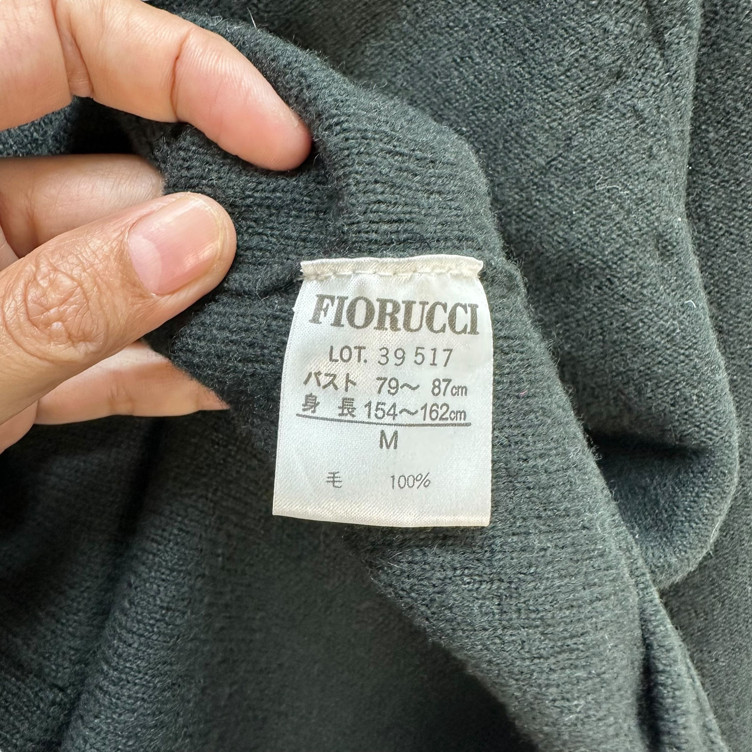 Fiorucci Fiorucci Four Pocket Zipper Hoodie Wool Jacket #A32-0717 Size M / US 6-8 / IT 42-44 - 7 Thumbnail