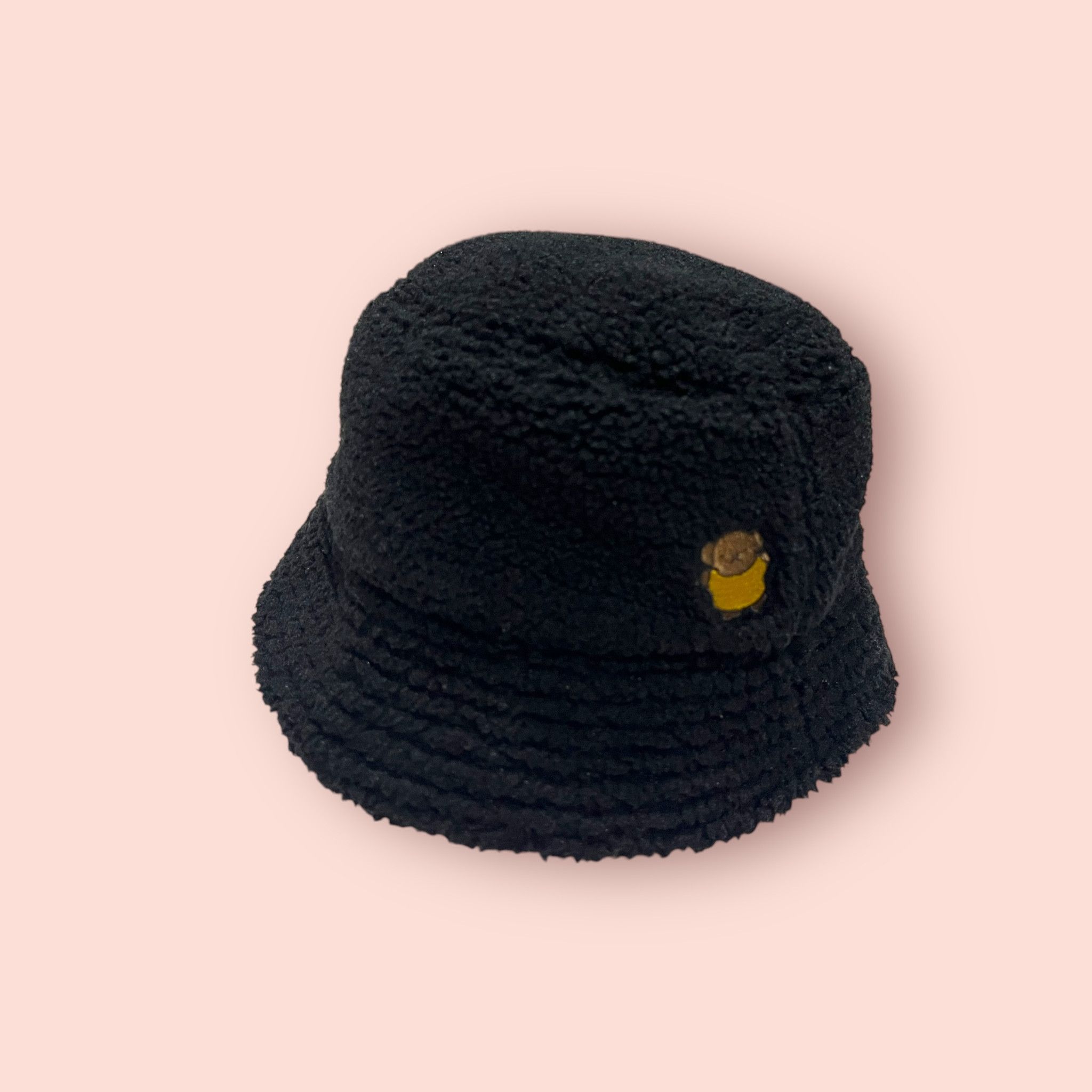 Anime × Cartoon Network × Japanese Brand EMBROIDERED MIFFY BEAR LOGO FLUFFY FLEECE BUCKET HAT Size ONE SIZE - 6 Thumbnail