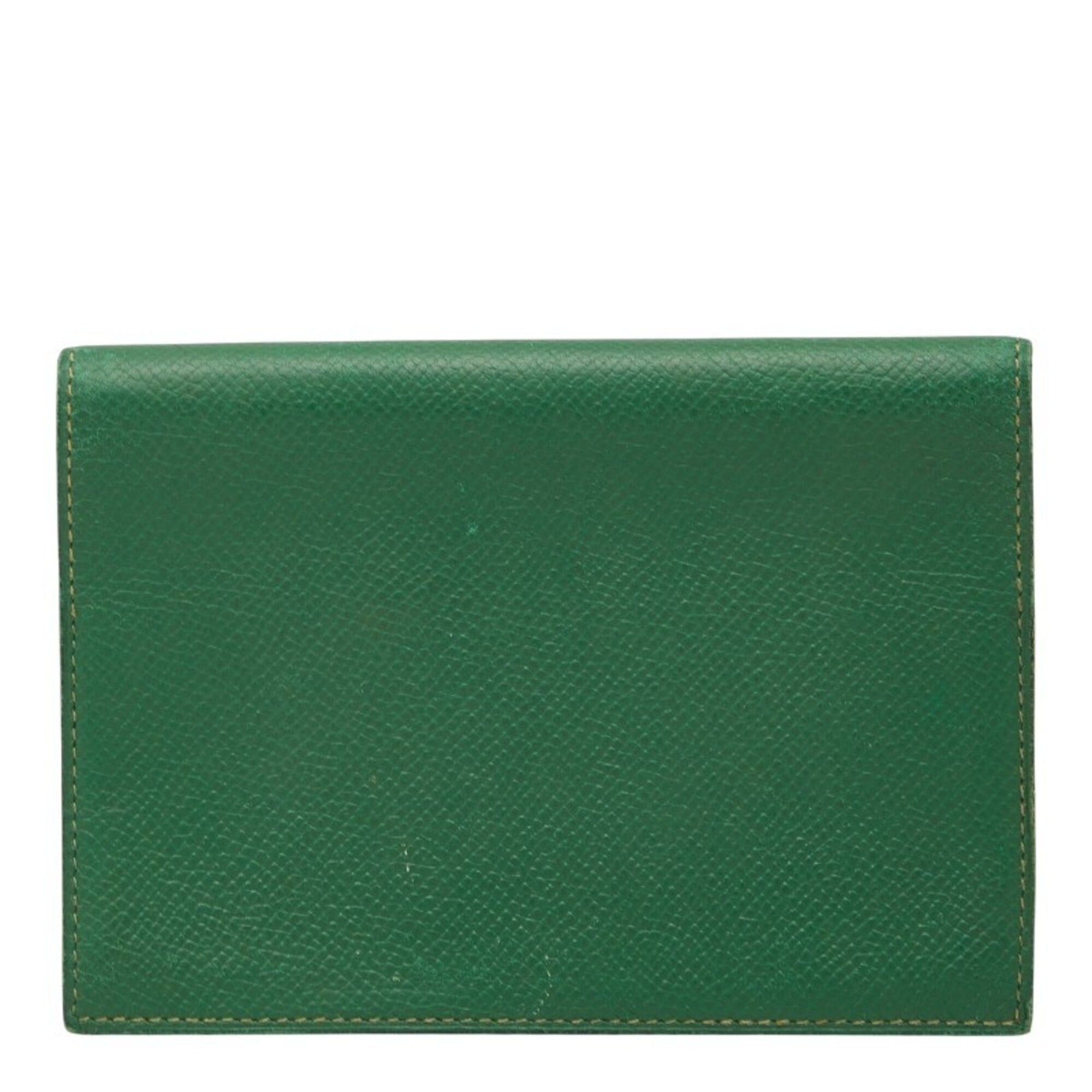 Hermes Hermes Agenda GM Notebook Cover, Green Leather, Women's Size ONE SIZE - 1 Thumbnail