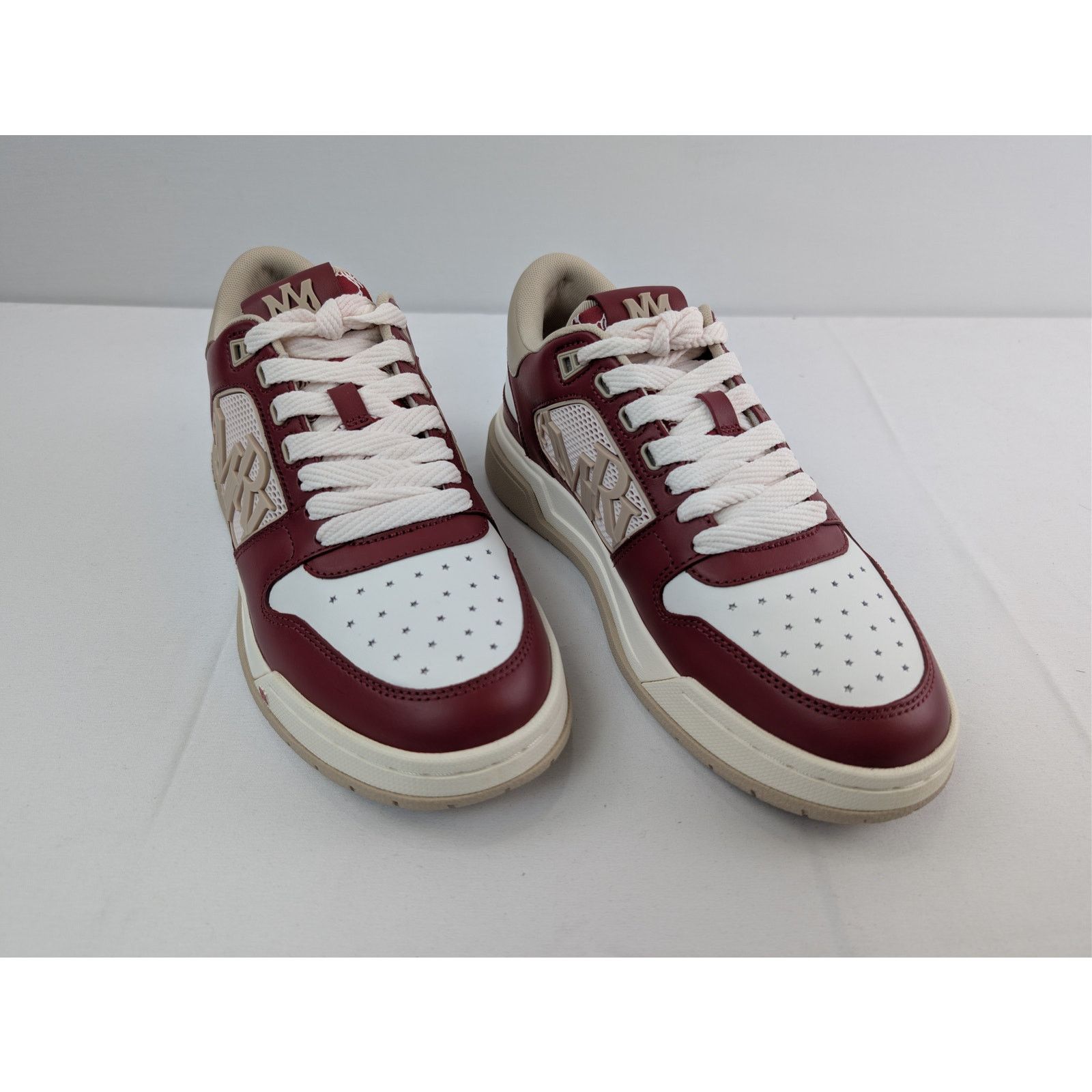 Amiri o1rshd1 Classic Low-Top Sneakers in Deep Red Size US 8 / EU 41 - 6 Thumbnail