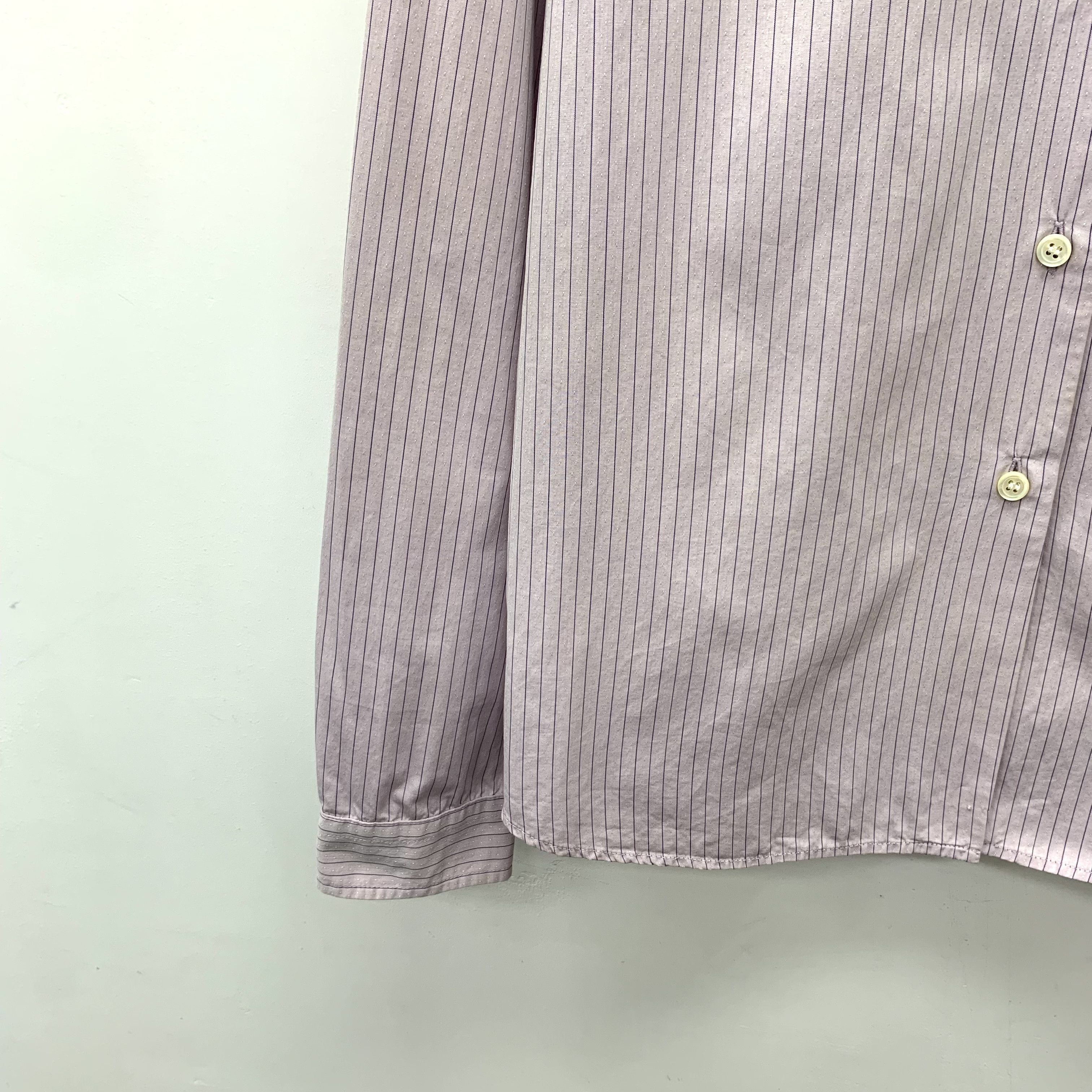 Prada Prada Striped Cotton Shirt Multicolor (40） Size US XXS / EU 40 - 10 Thumbnail