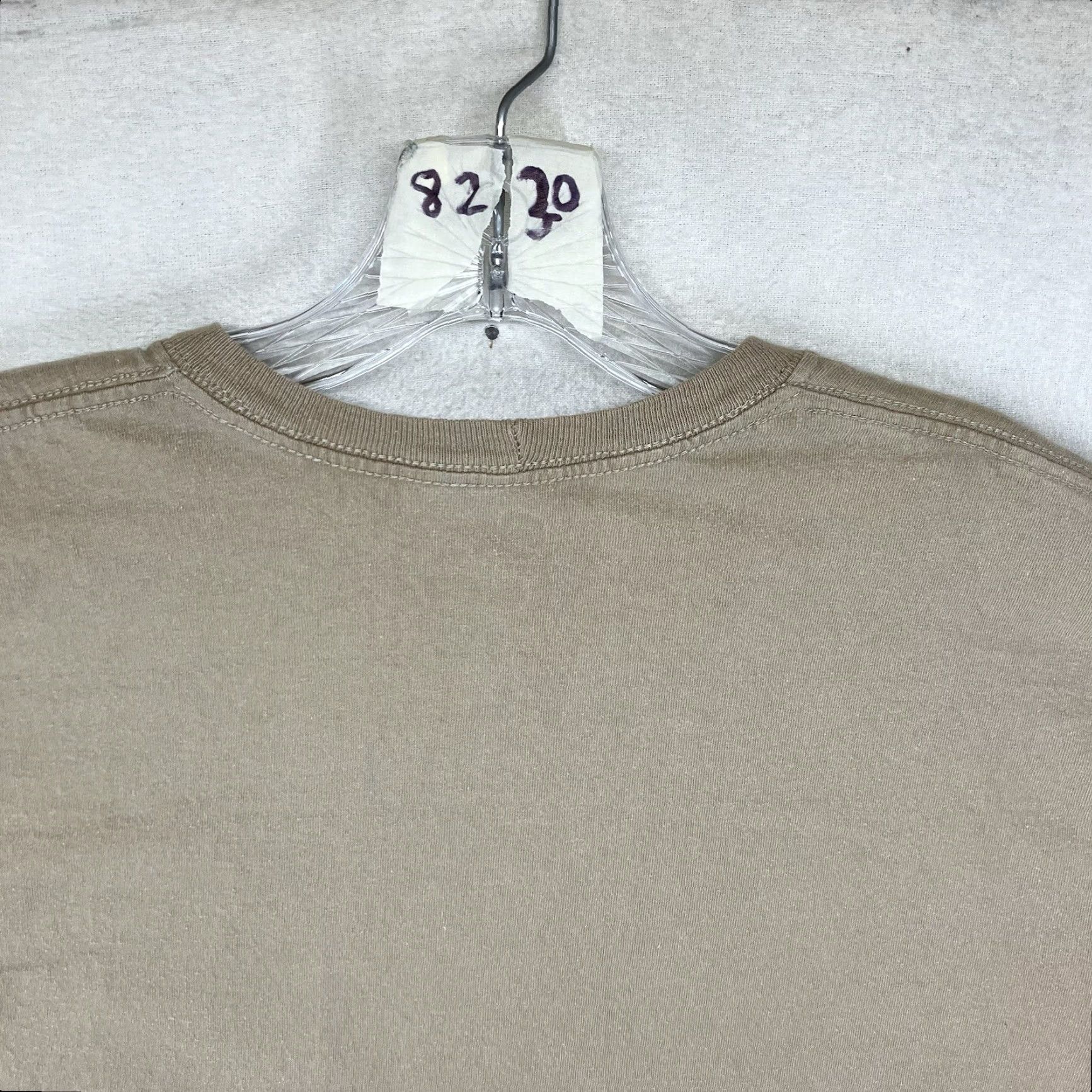 Carhartt Carhartt Shirt Mens Large Tall LT Tan Pocket Tee Cotton Work Wear Outdoors Size US L / EU 52-54 / 3 - 7 Thumbnail