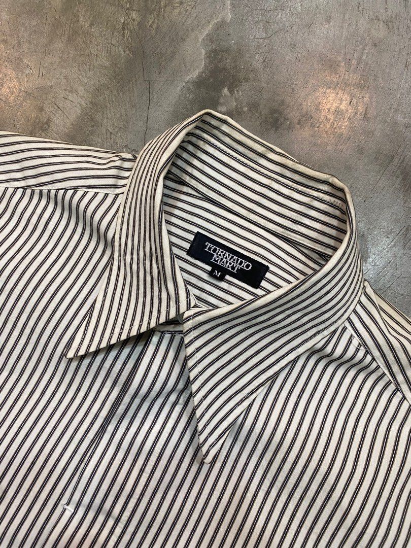 Tornado Mart × Tornado Mart Japan Tornado Mart stripe shirt nice  