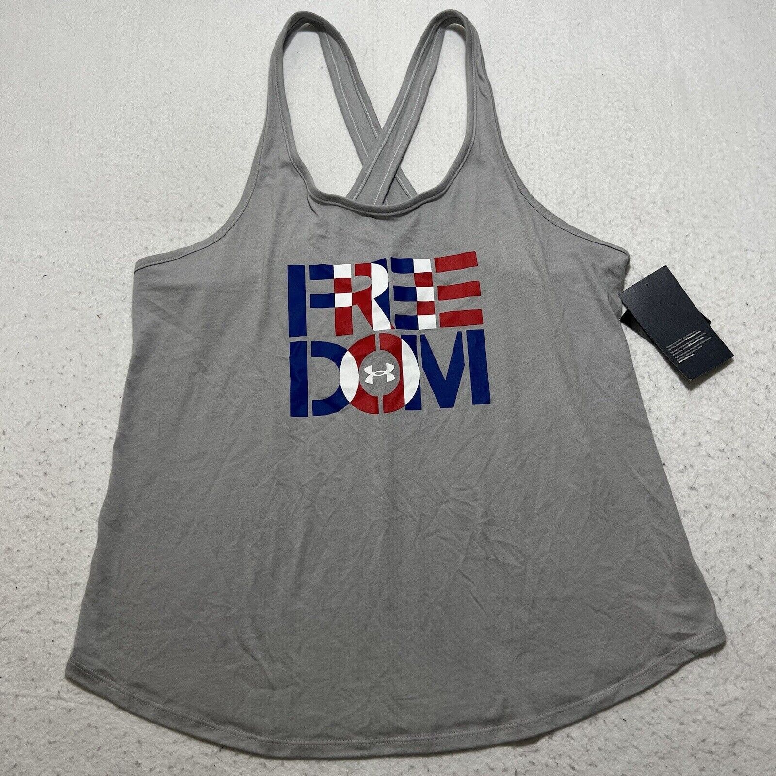 Under Armour Under Armour Large UA Freedom Tank Top USA Flag Pullover Size L / US 10 / IT 46 - 1 Thumbnail