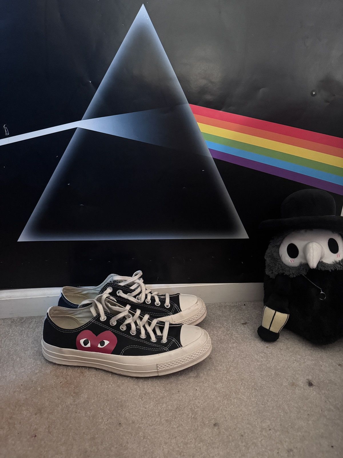 Comme des Garcons × Converse Converse Play Size US 10 / EU 43 - 2 Thumbnail