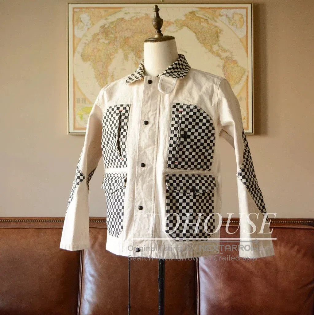 Other ITOHOUSE AUTO RACES Canvas Jacket. Size US XXS / EU 40 - 1 Thumbnail