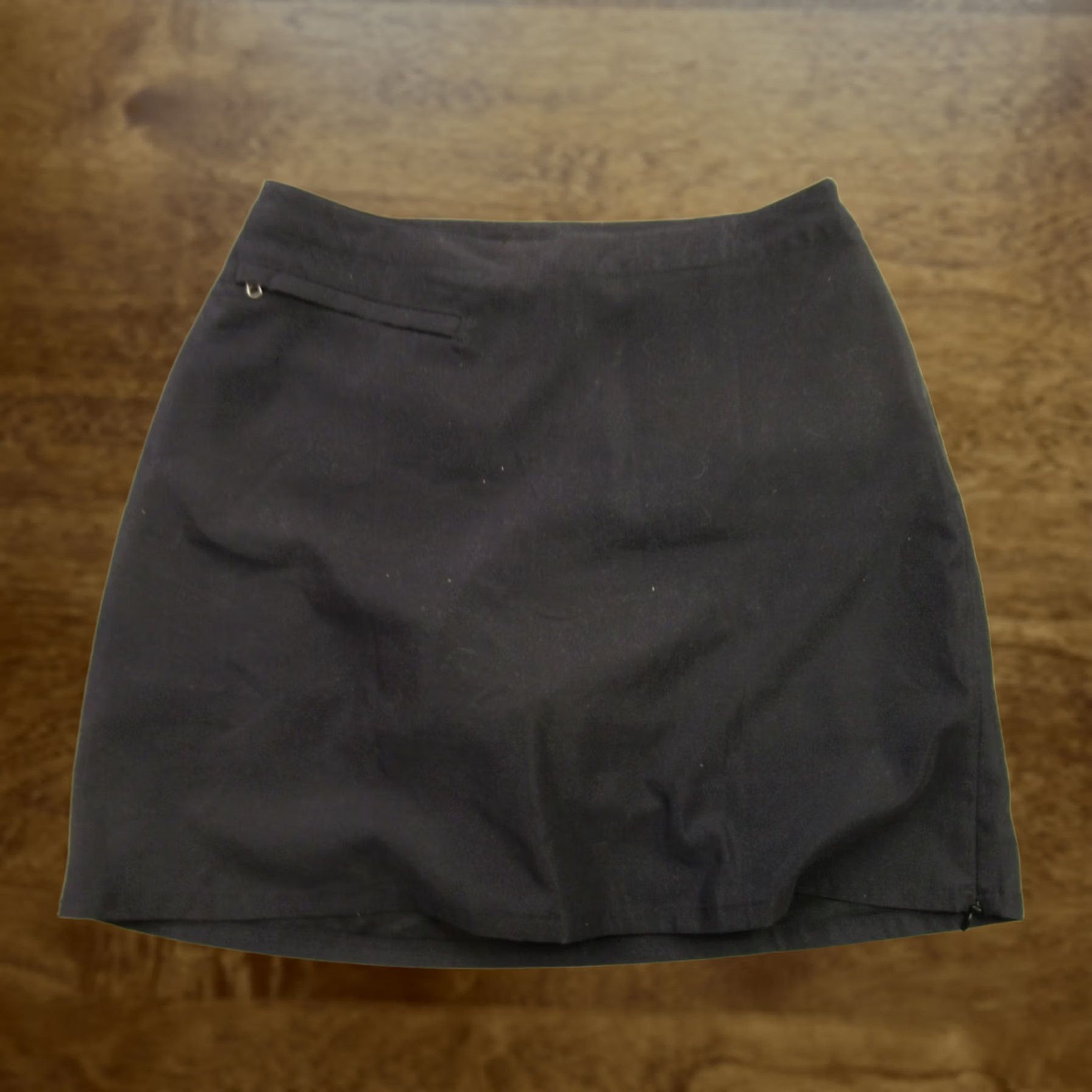 Patagonia Patagonia Skirt Womens 8 Lightweight Black Outdoor Casual Midi Skirt Flare Pockets Renewable Logo Brand Ladies Size 30" / US 8 / IT 44 - 1 Thumbnail