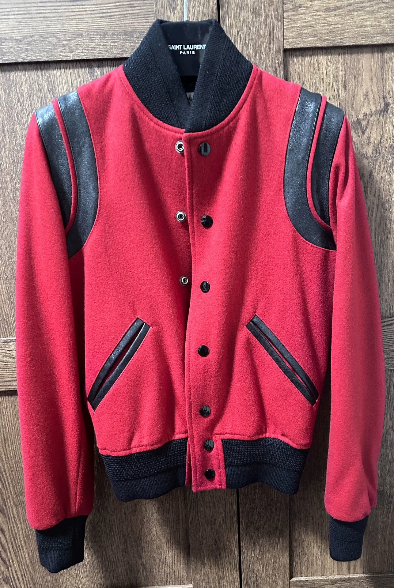 Saint Laurent Paris Saint Laurent Paris Classic baseball jacket Size US XS / EU 42 / 0 - 1 Thumbnail
