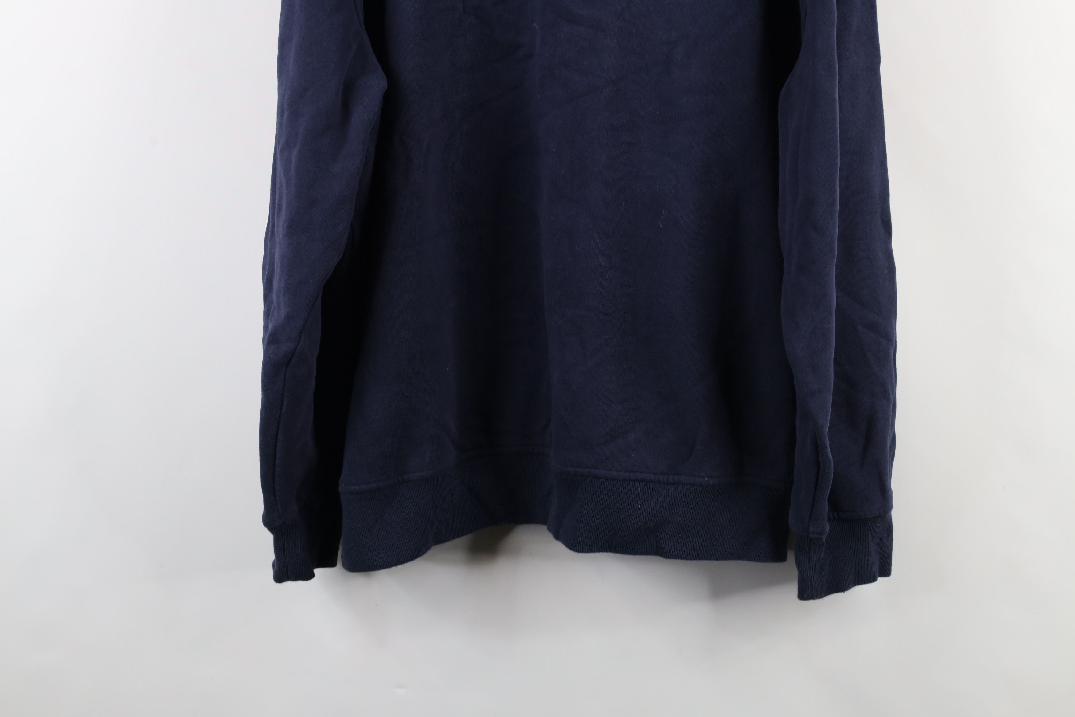 Tommy Hilfiger × Vintage Vintage Tommy Hilfiger Spell Crewneck Sweatshirt Navy Blue Size US L / EU 52-54 / 3 - 11 Thumbnail