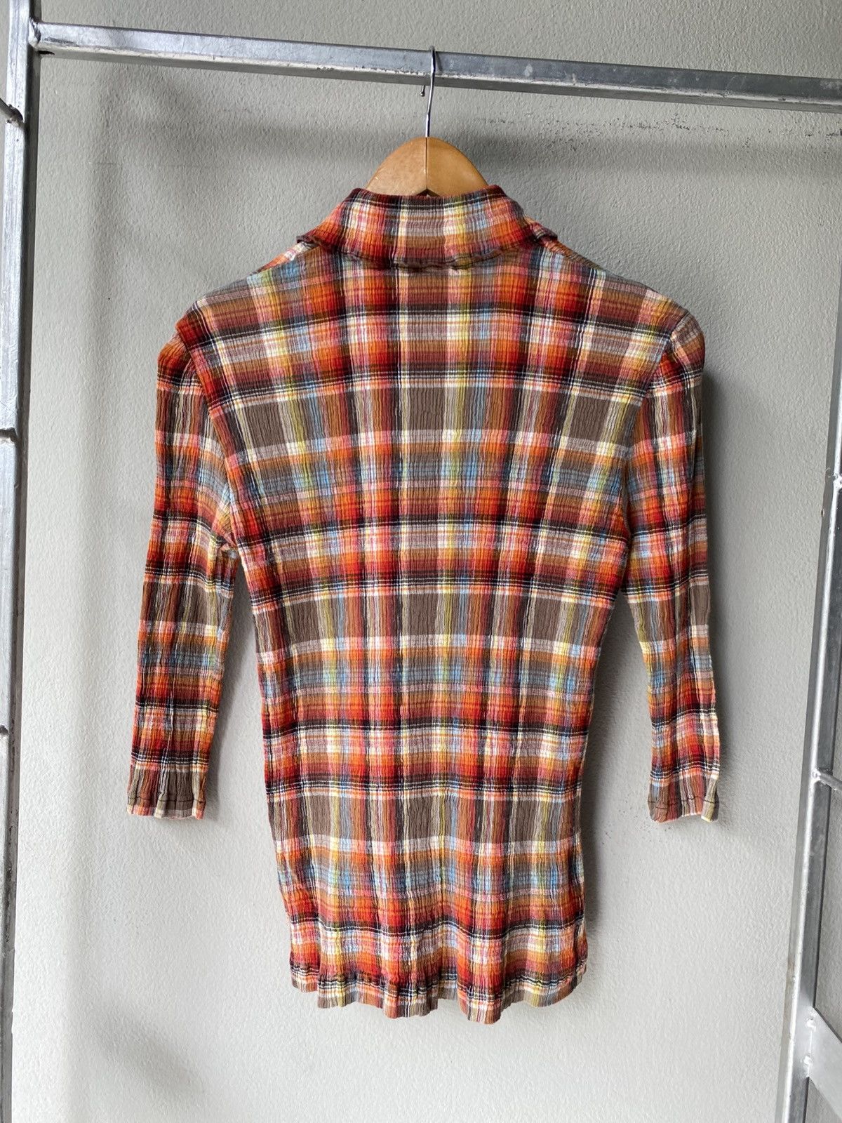 Tsumori Chisato TSUMORI CHISATO Vibrant Orange Statement Shirt. Size XS / US 0-2 / IT 36-38 - 5 Thumbnail