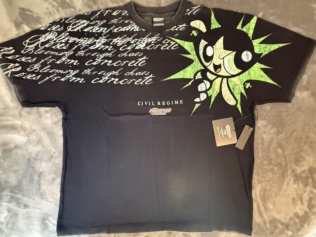 Civil Regime Civil Regime The Powerpuff Girls Buttercup Graphic tee XXL Size US XXL / EU 58 / 5 - 1 Thumbnail