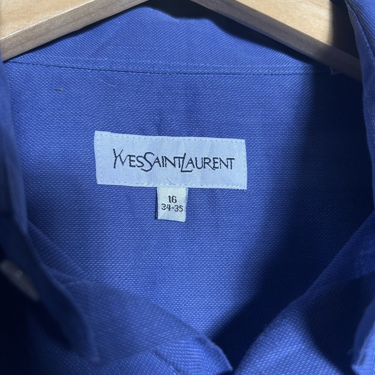 Yves Saint Laurent Vintage Yves Saint Laurent Button Shirt Size US L / EU 52-54 / 3 - 6 Thumbnail