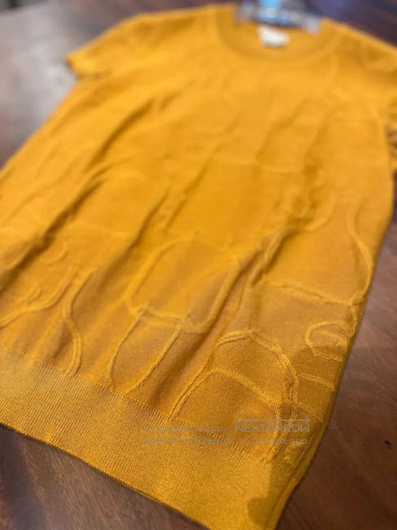 Hermes Hermes Sweater, Textured, Short Sleeve Size XXS / US 00 / IT 34 - 4 Thumbnail