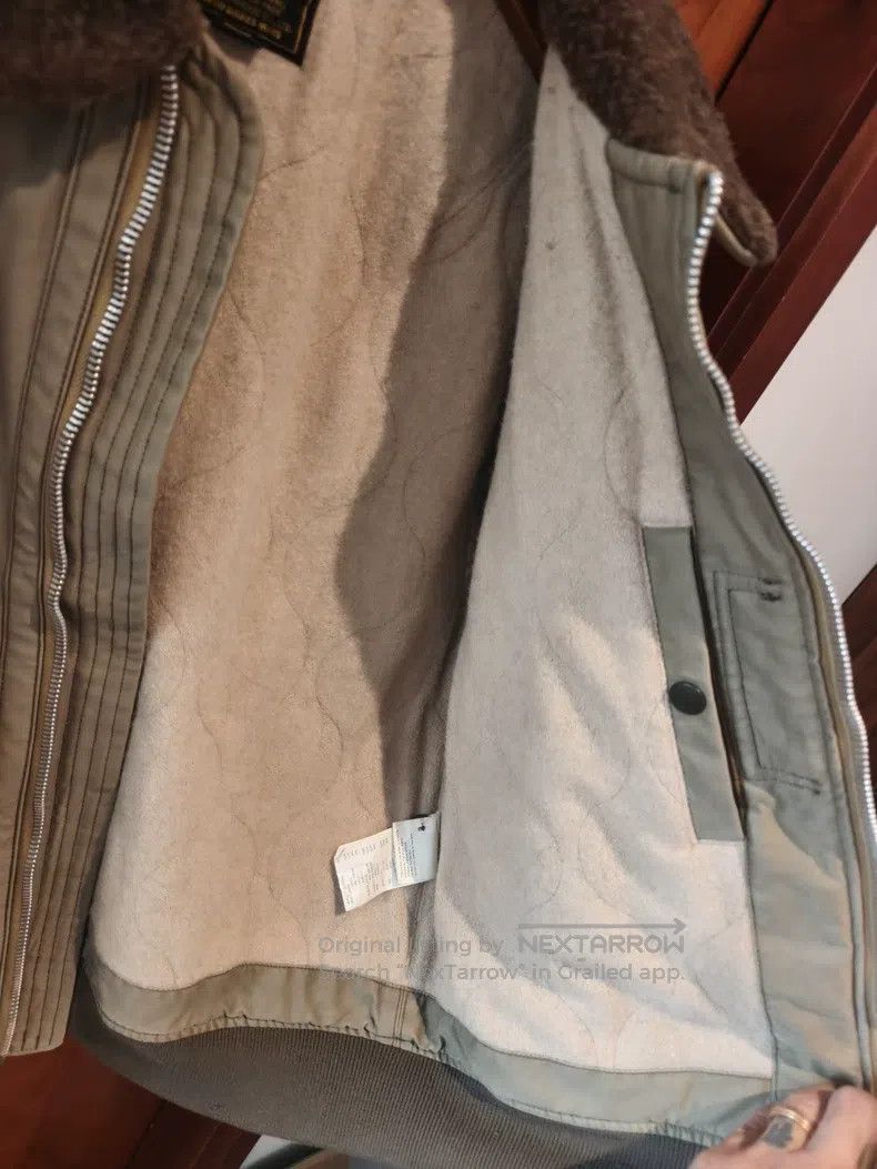 Neighborhood Neighborhood Military Collar Flight Jacket Cotton Coat Size US L / EU 52-54 / 3 - 7 Thumbnail