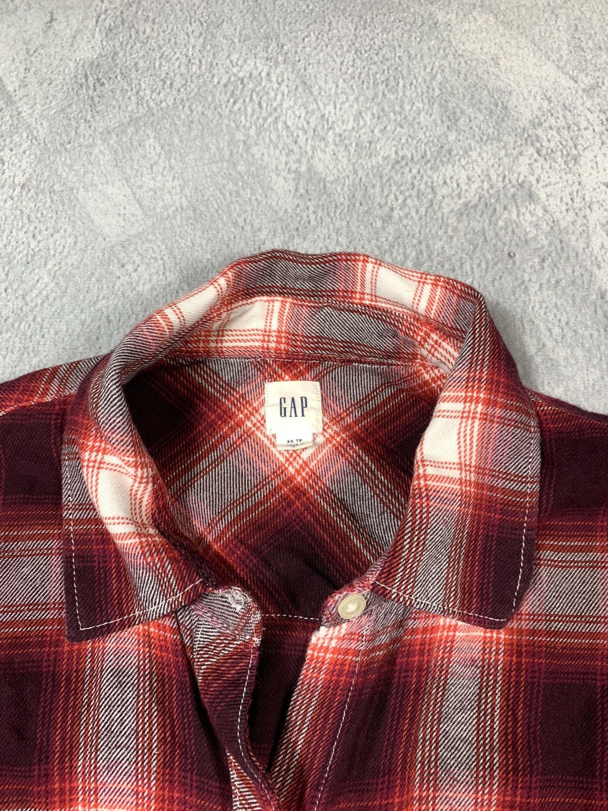Gap × Vintage Vintage Y2K Gap check flannel button ups shirt size XS Size US XS / EU 42 / 0 - 6 Thumbnail