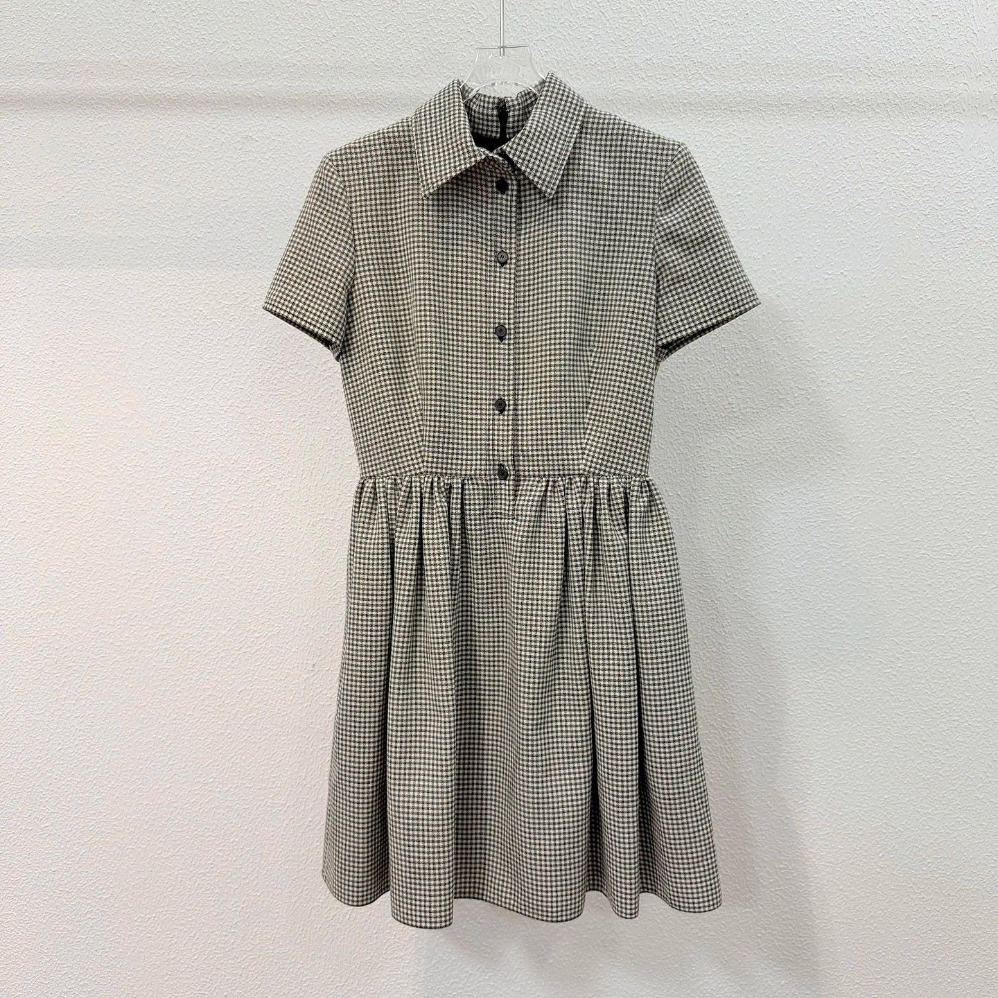 Dior Christian Dior Houndstooth Mini Dress Size 36 Size XS / US 0-2 / IT 36-38 - 1 Thumbnail
