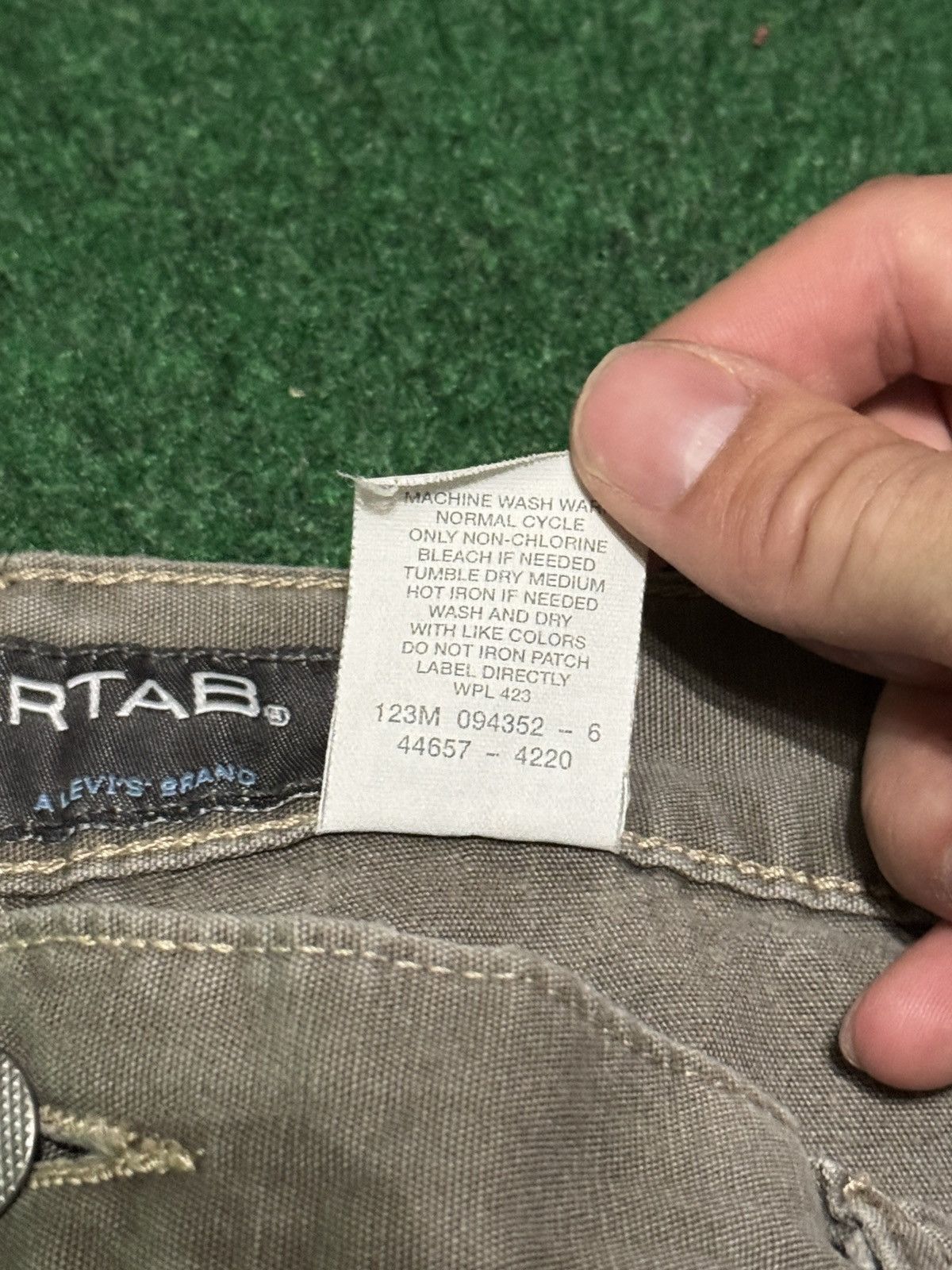 Levi's Vintage Clothing Vintage 90s Silvertab Levi’s Carpenter Baggy Skater Pants Size US 36 / EU 52 - 5 Thumbnail