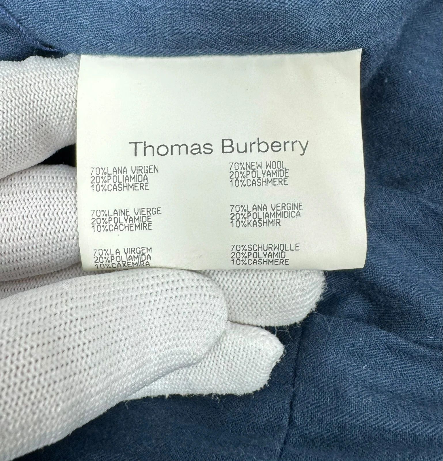 Burberry Thomas Burberry Trench Coat Wool Cashmere Belted size XS Size XS / US 0-2 / IT 36-38 - 18 Thumbnail