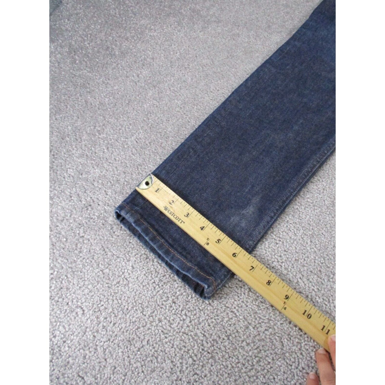 Everlane Everlane Mens Slim Jeans 31X30 Dark Blue Denim Regular Mens Size US 31 - 6 Thumbnail