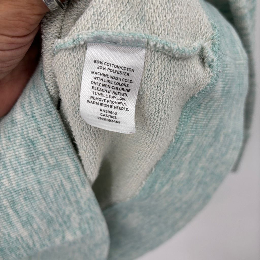 Other Caslon Crew Neck Long Raglan Sleeve Pullover Sweater Heather Mint Green Size XS Size XS / US 0-2 / IT 36-38 - 8 Thumbnail