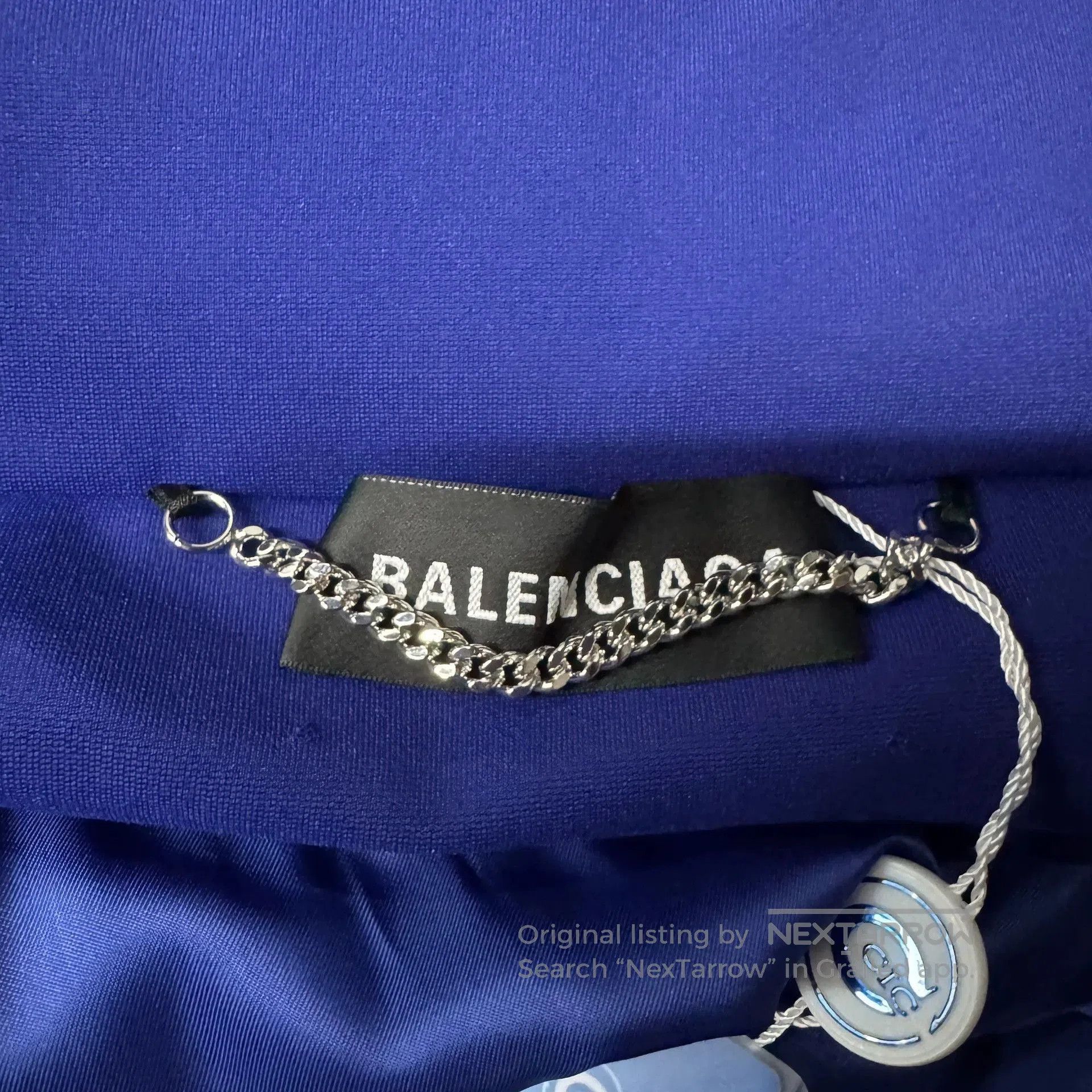 Balenciaga Balenciaga Blue Purple Zip Jacket. Size US L / EU 52-54 / 3 - 7 Thumbnail