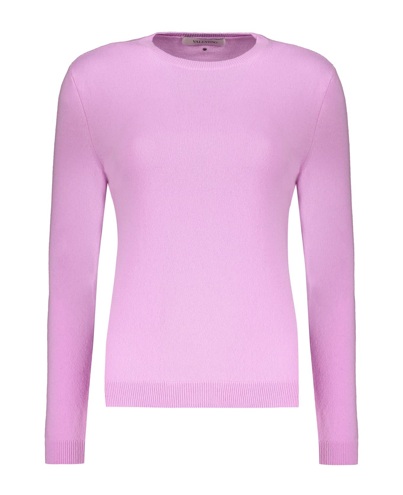 Valentino o1y0326 Sweater in Mauve Size M / US 6-8 / IT 42-44 - 1 Thumbnail