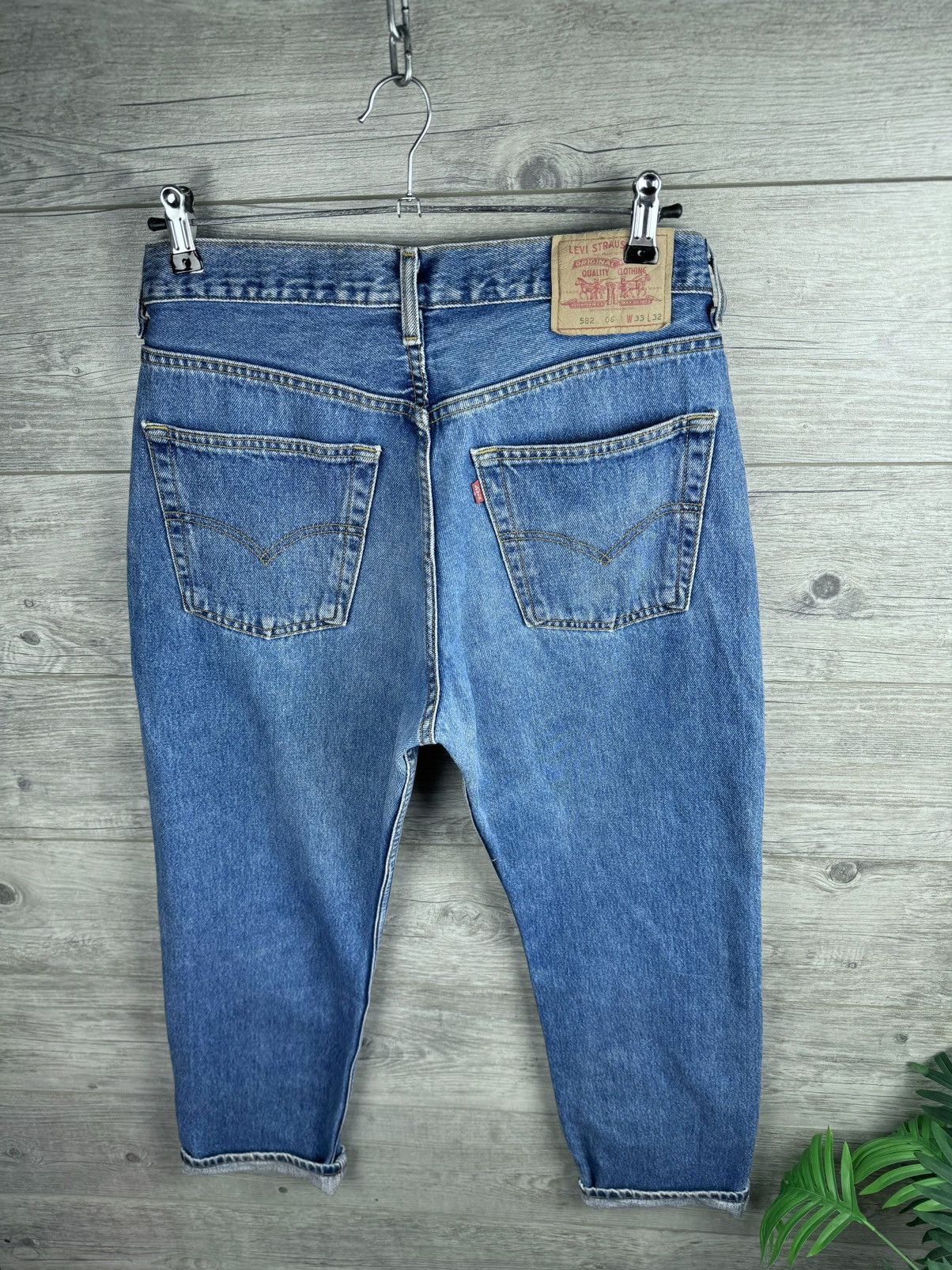 Levi's × Levi's Vintage Clothing × Vintage VINTAGE LEVIS JEANS 582 W33 L32 90s Size US 33 - 14 Thumbnail
