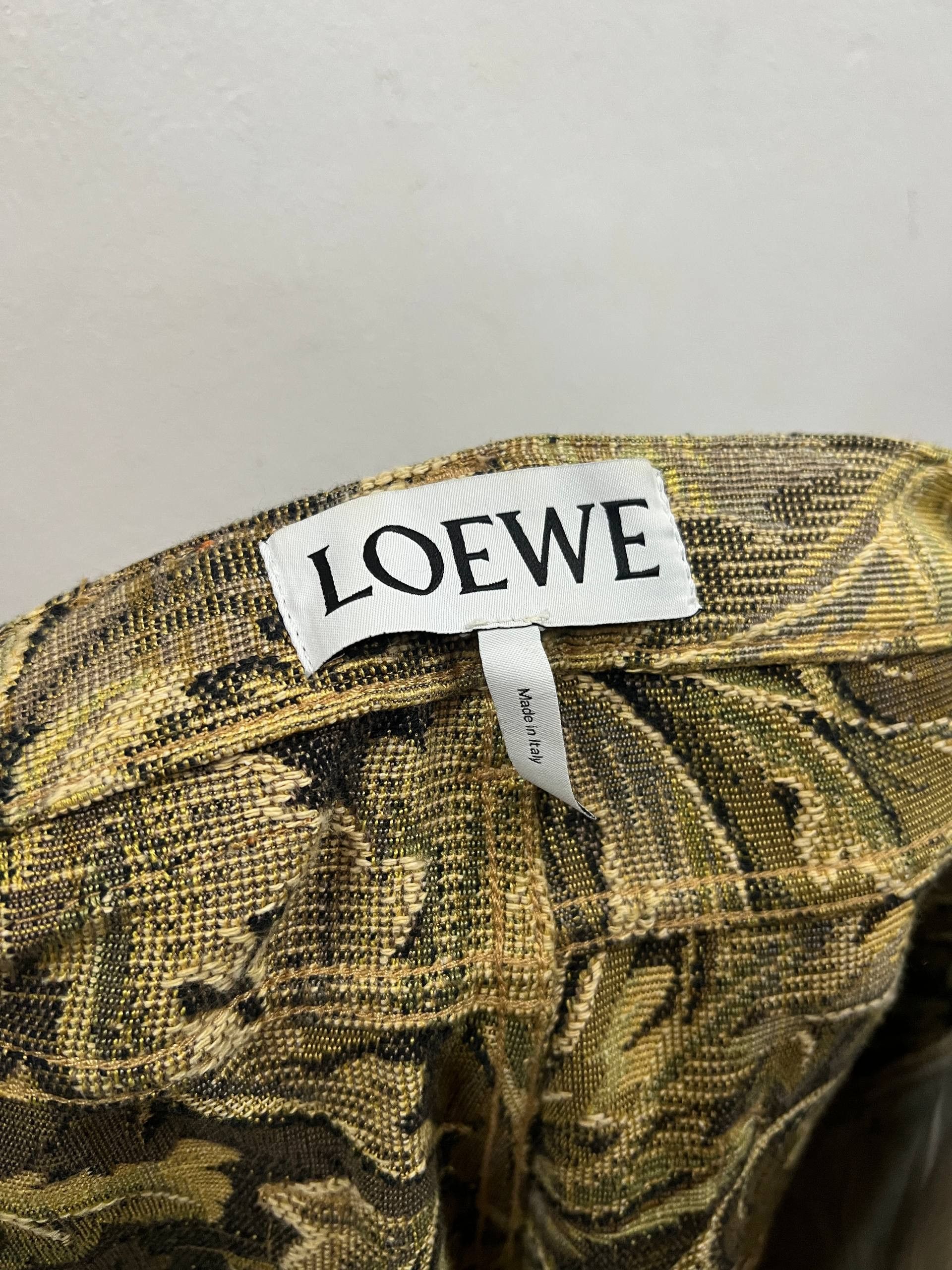 Loewe 2017 Loewe x William Morris Floral Tapestry Fisherman Pants Size US 34 / EU 50 - 7 Thumbnail