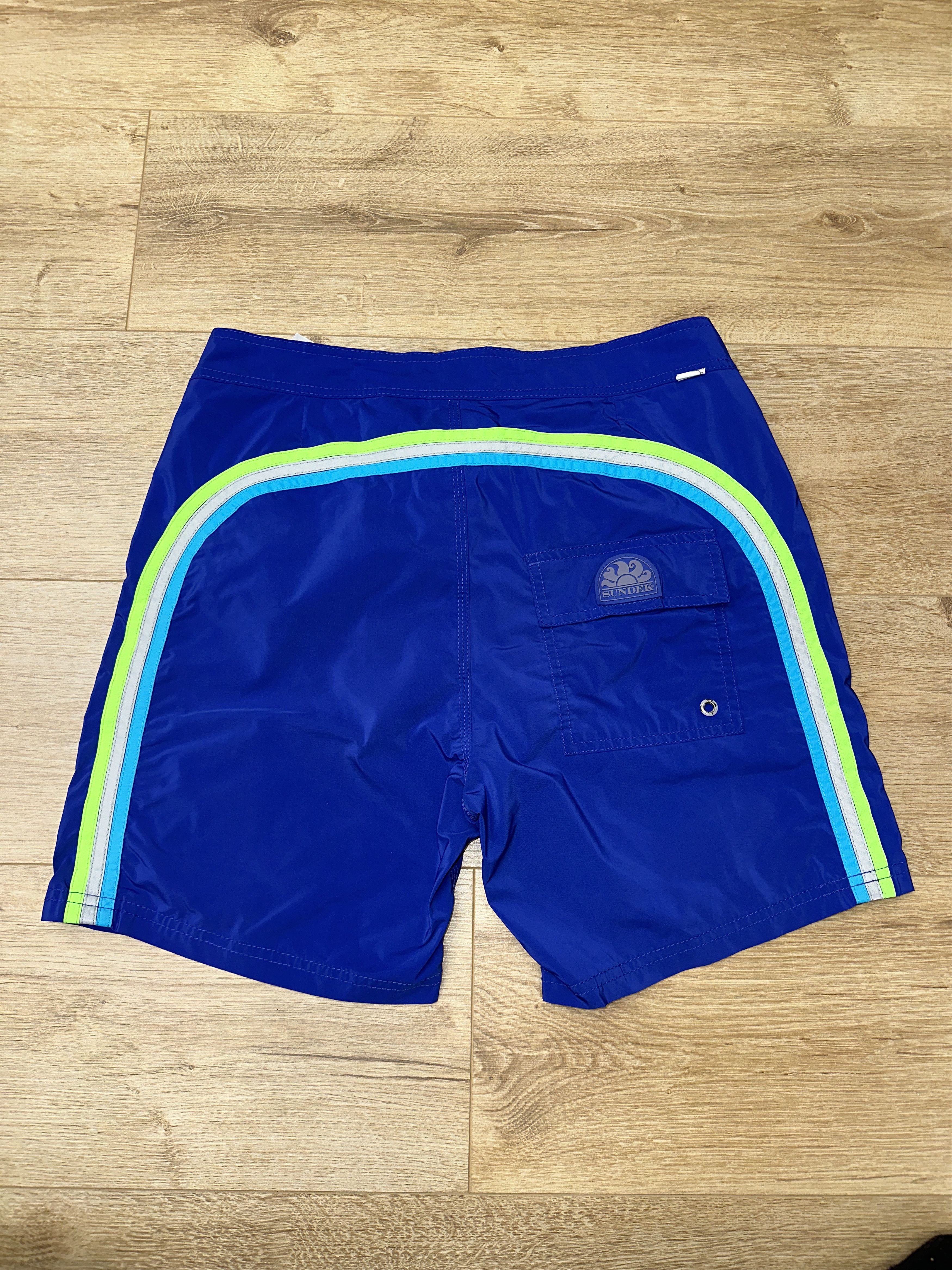 Sundek Sundek Long Fit Metallic Swim Shorts Size 30 Surf Bathing Size US 30 / EU 46 - 1 Thumbnail