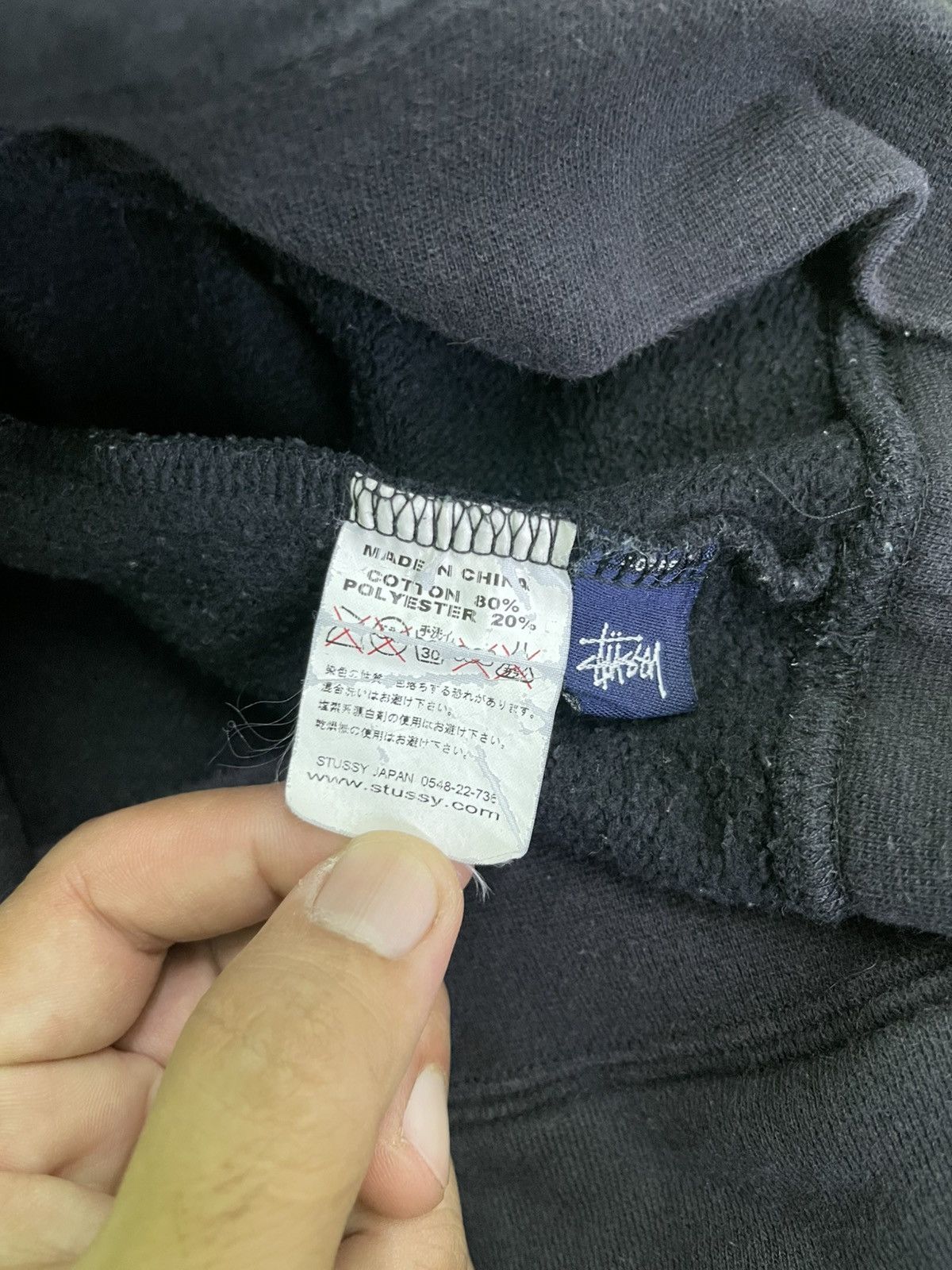 Stussy Vintage Stussy Dollar Sign Pattern Logo Sweatshirt Size US L / EU 52-54 / 3 - 15 Thumbnail